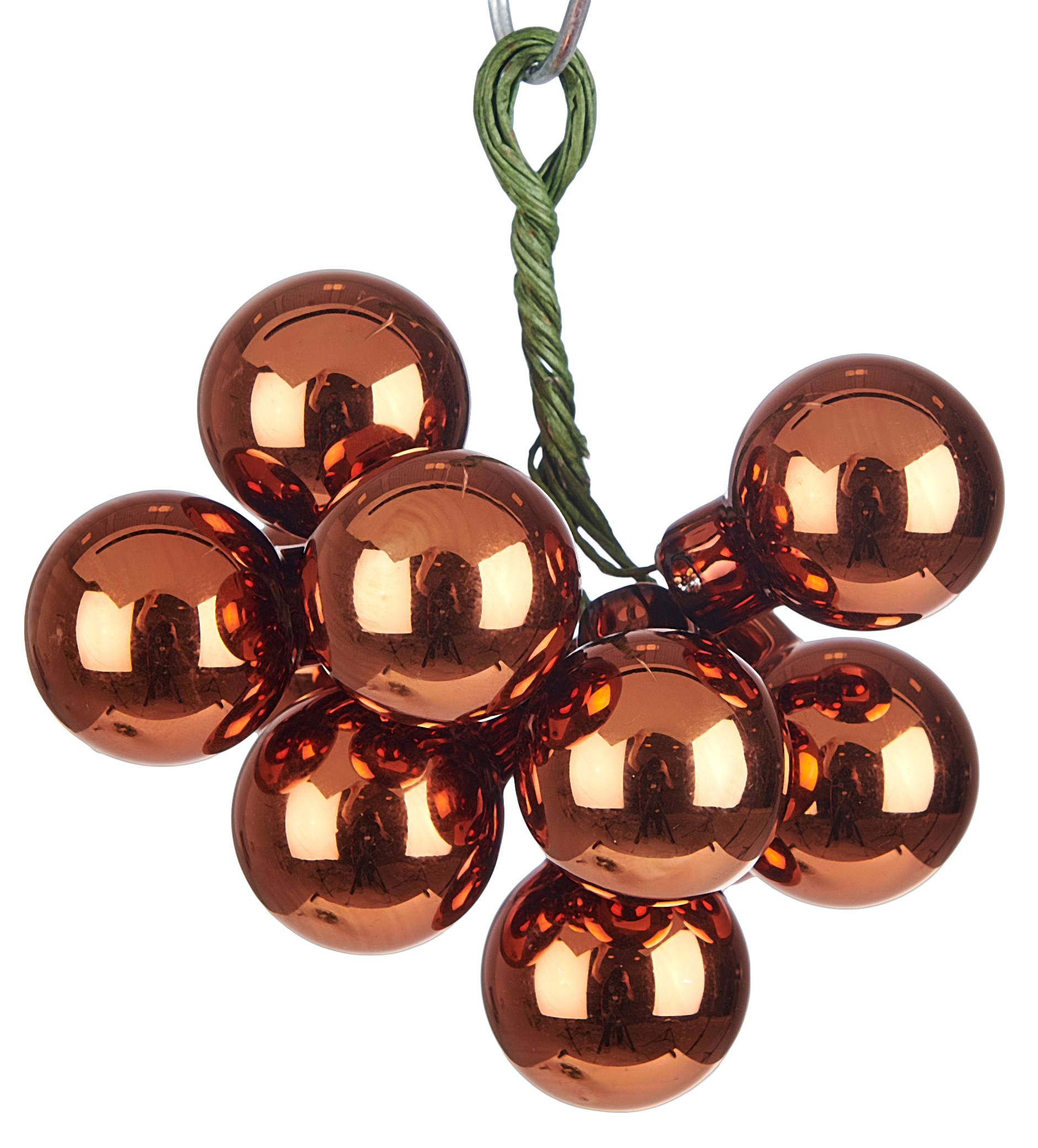 COPPER  Ballen set van 10 koperØ 2 cm