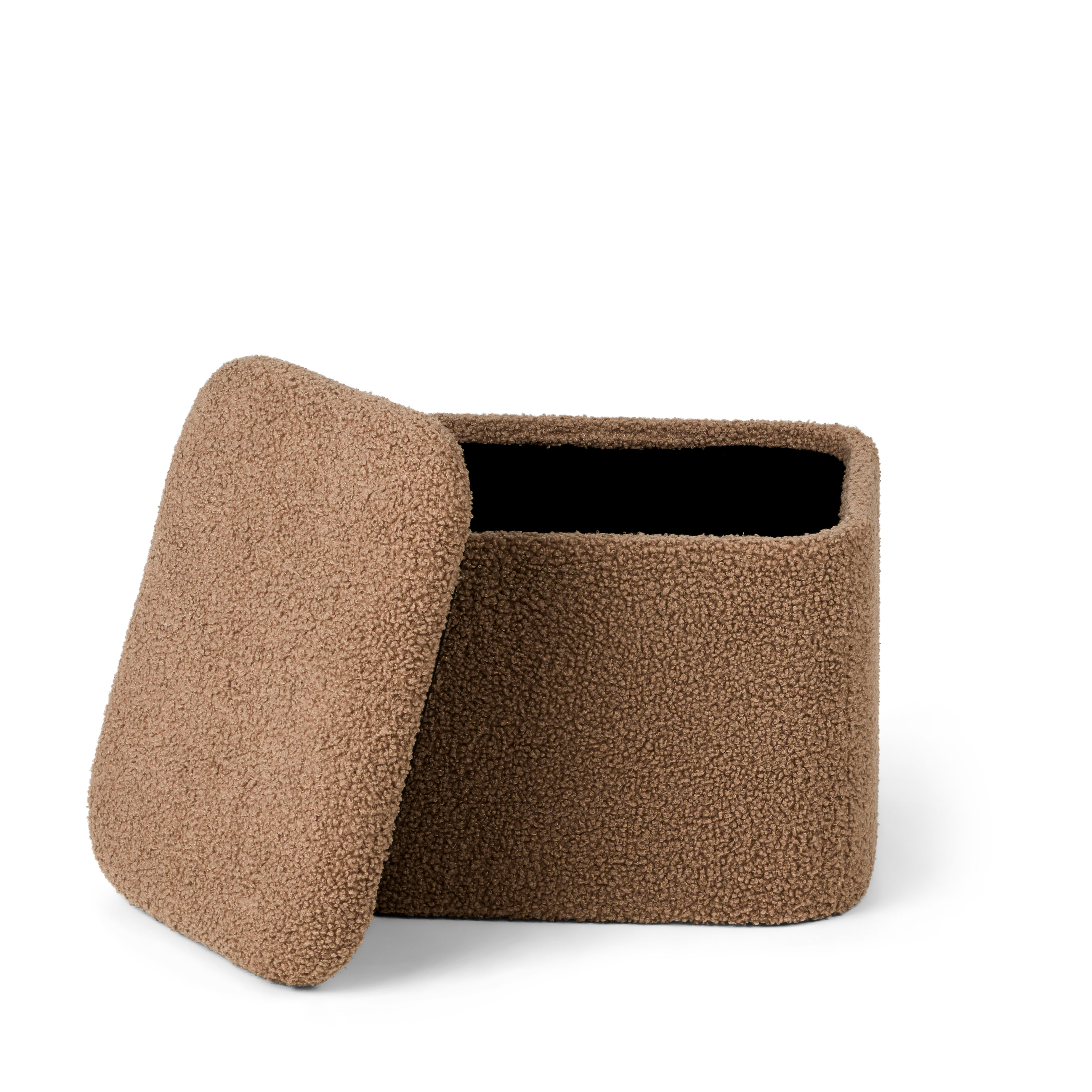 LIAM Poef bruinH 31 x B 31 x L 37 cm