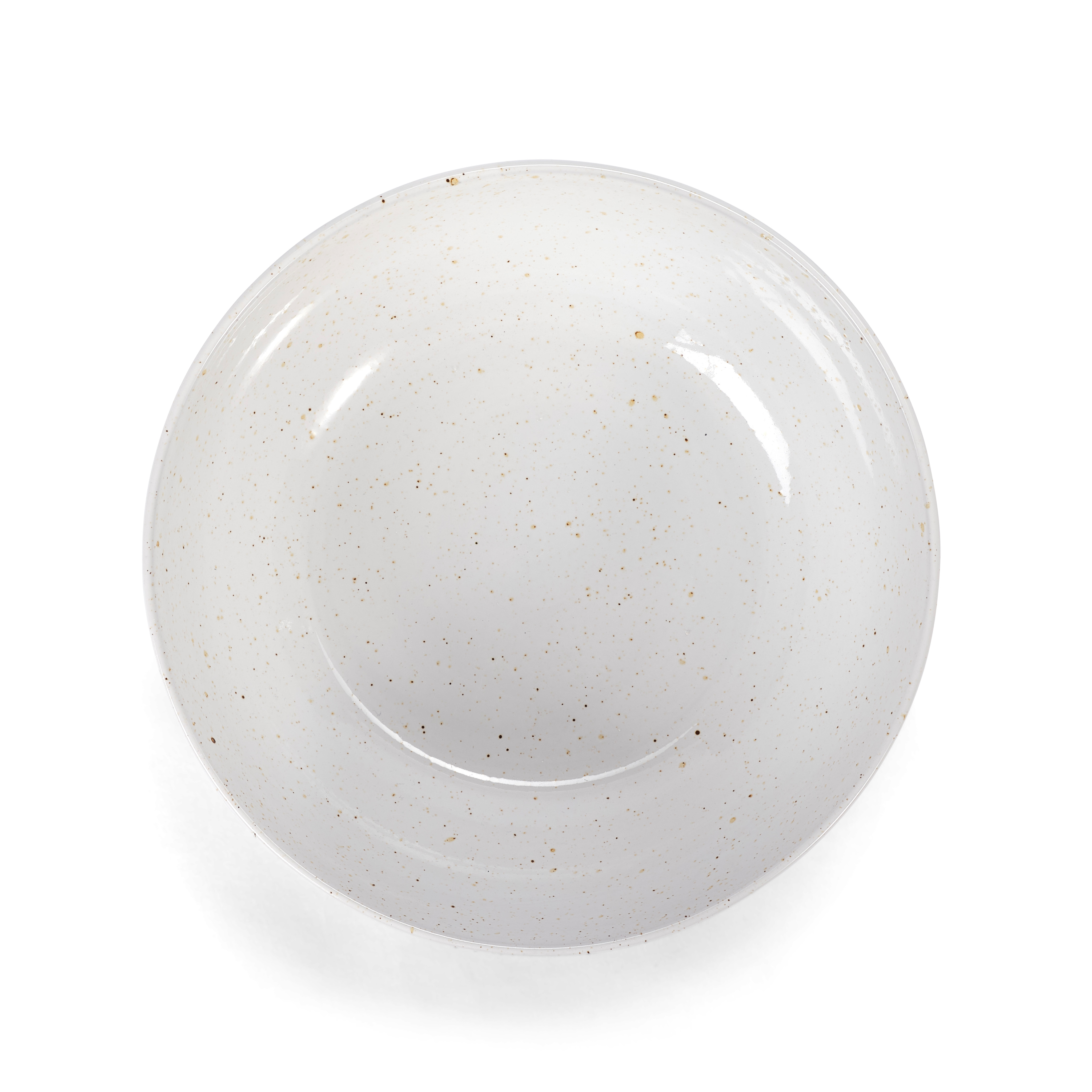TERRA  Bowl wit - set van 4 H 7,5 cm - Ø 24,5 cm