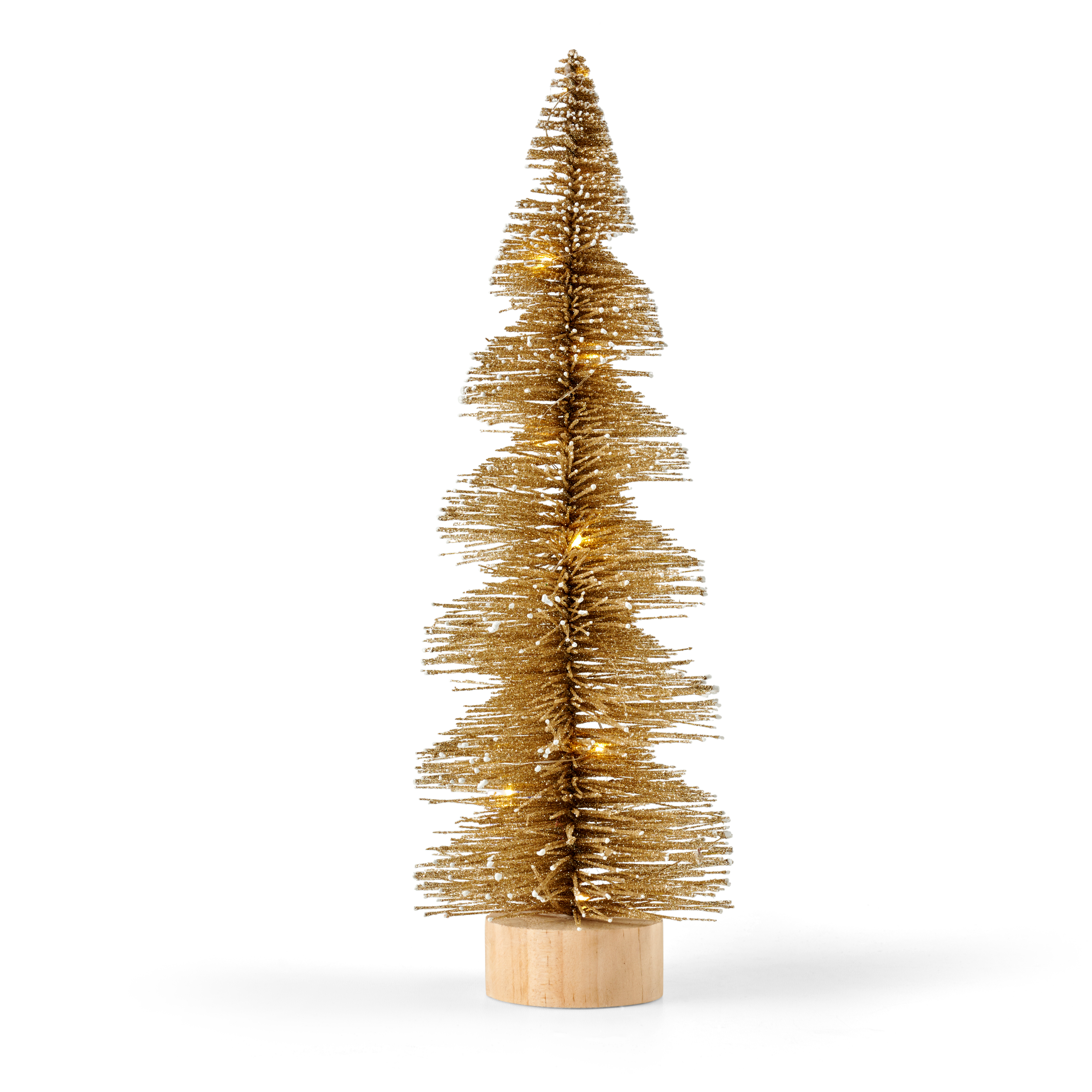 SWIRL Led decoboom goudH 32 cm - Ø 6 cm