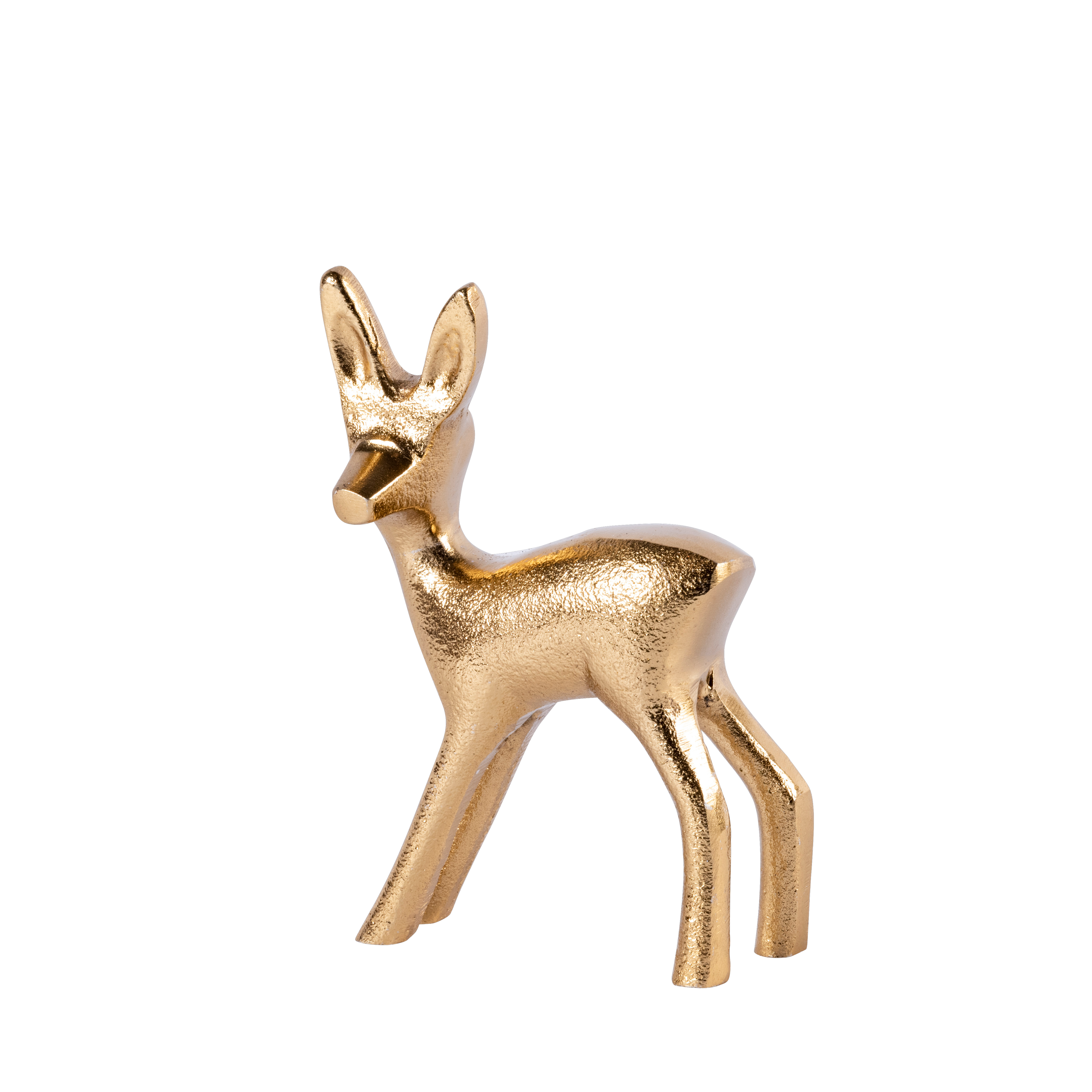 GOLDY Decoratief hert goudH 11 x B 6 x L 16 cm