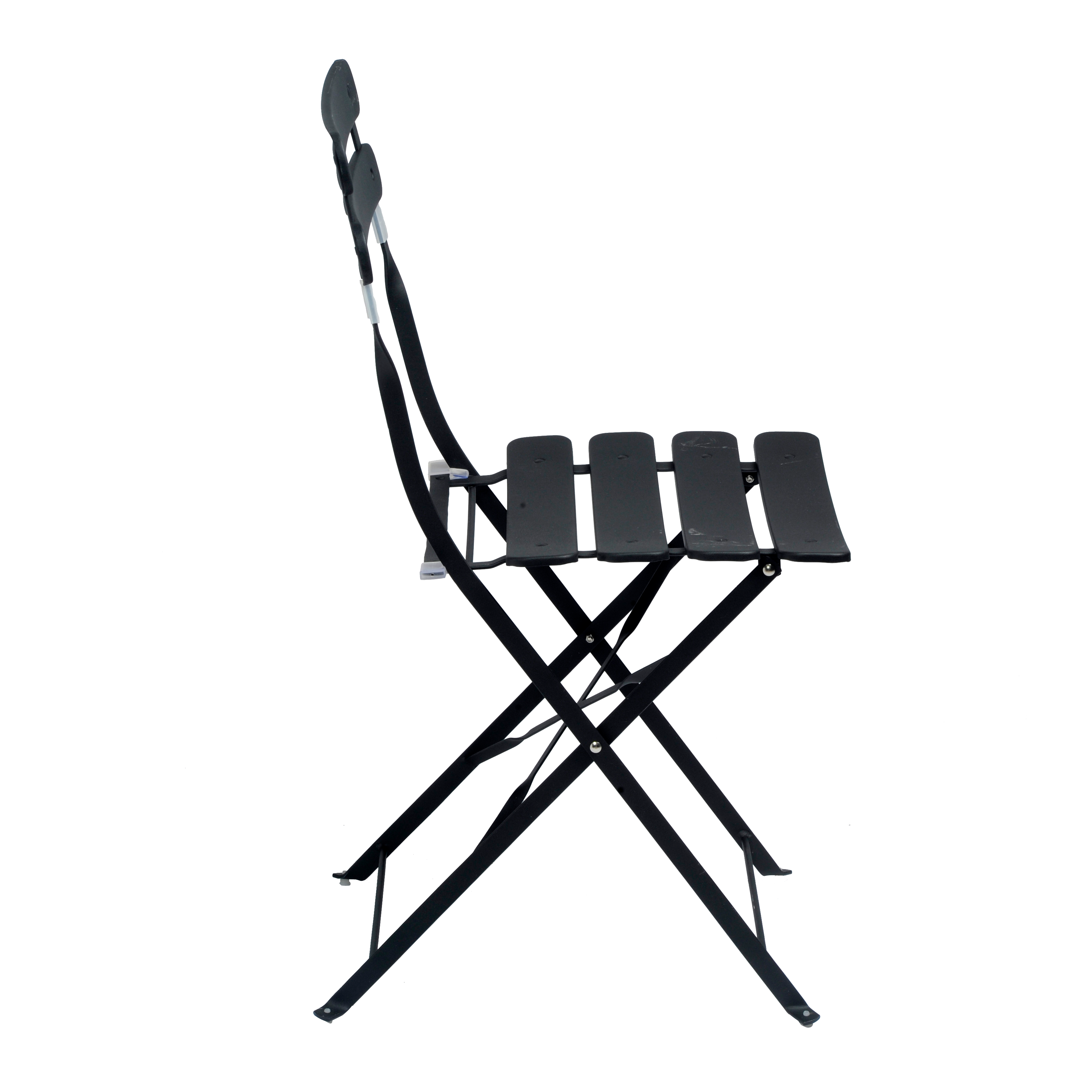 IMPERIAL Vouwstoel zwartH 82 x B 42 x D 46,5 cm - CASA