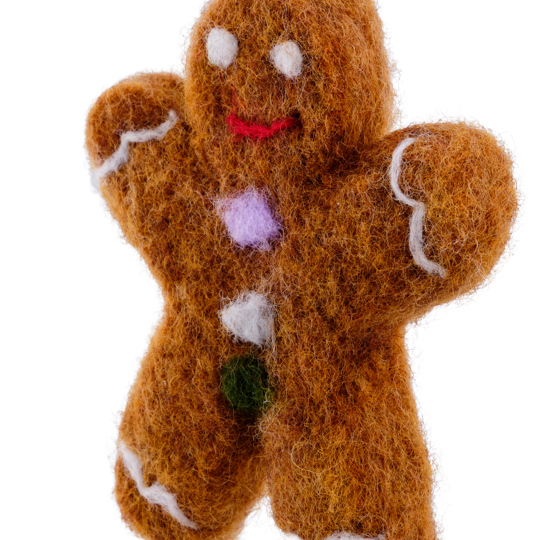 GINGER Hangdeco bruinB 6,5 x L 8,5 x D 1,2 cm