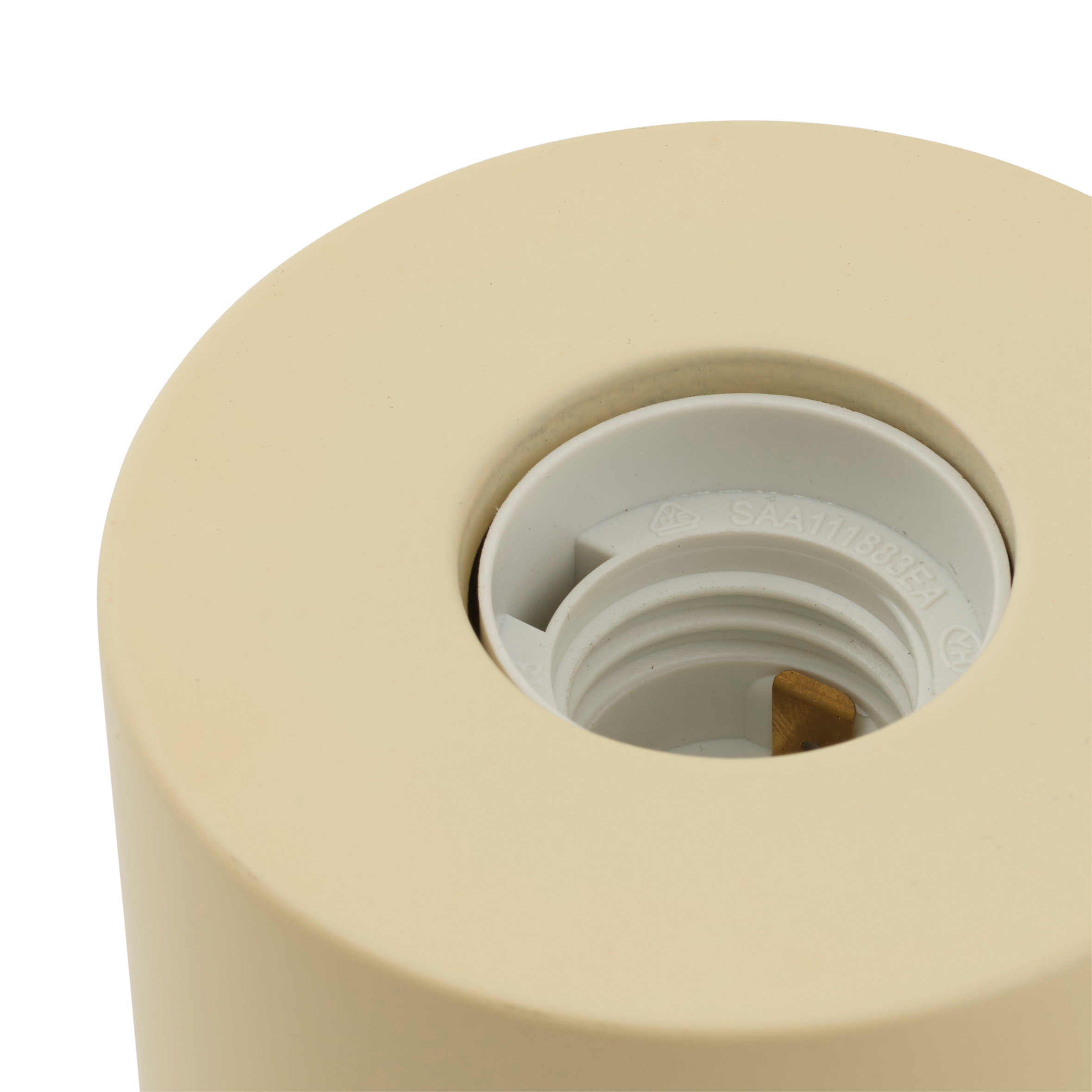 COLLEGE Tafellamp E27 crèmeH 10,5 cm - Ø 9 cm