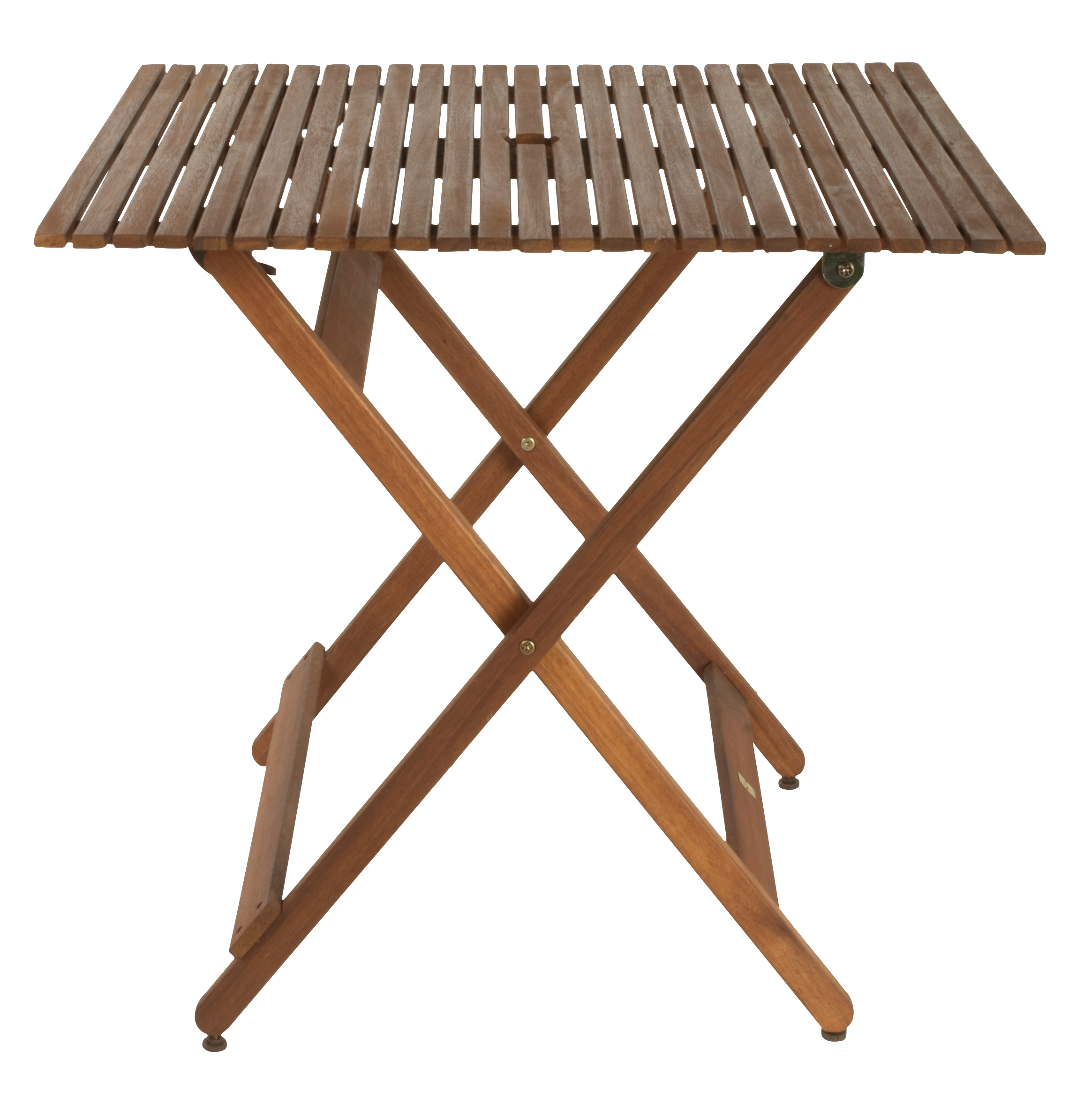 KOS Vouwtafel naturelH 75 x L 80 x D 80 cm