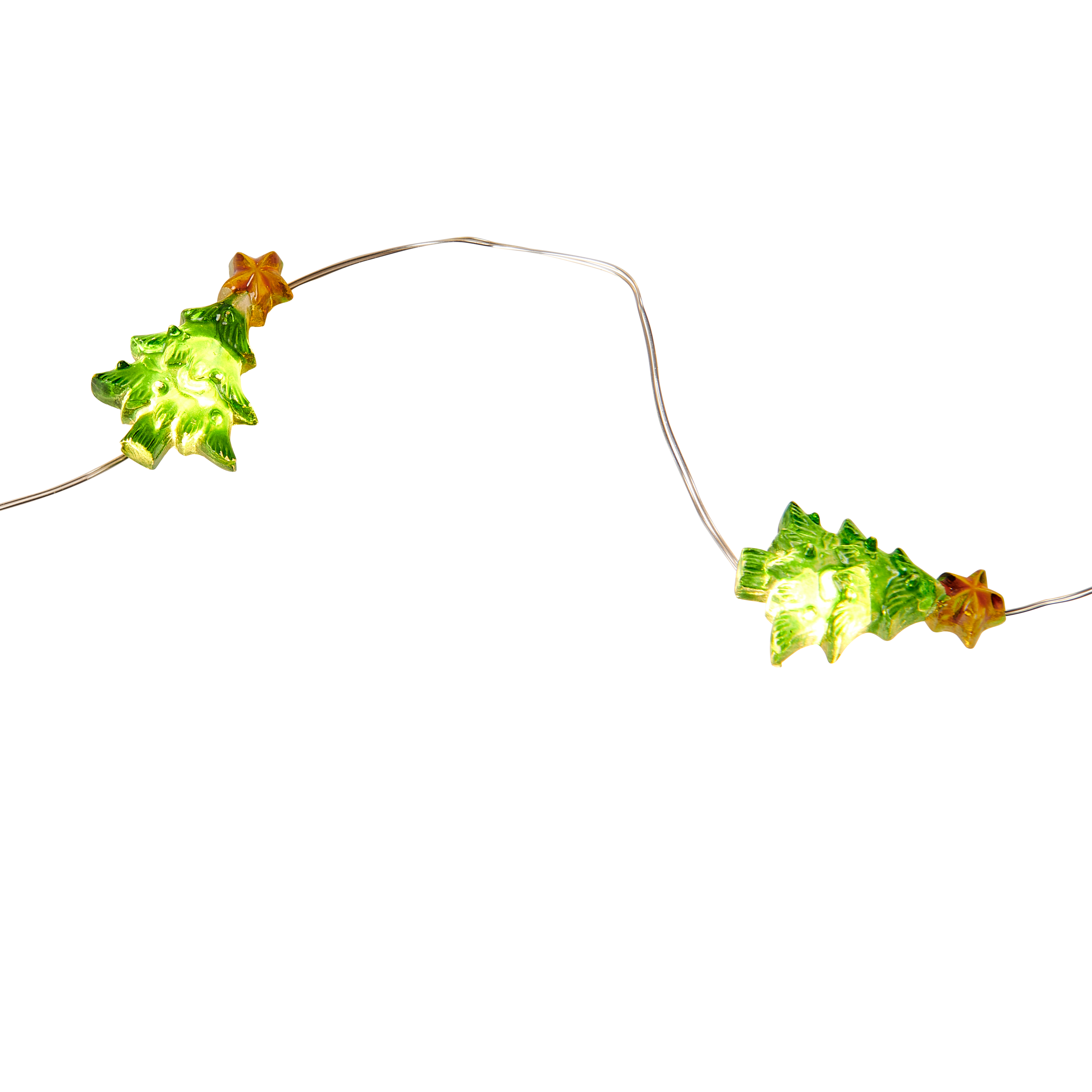 ARO Lichtsnoer met 20 leds 2 motieven rood, groen