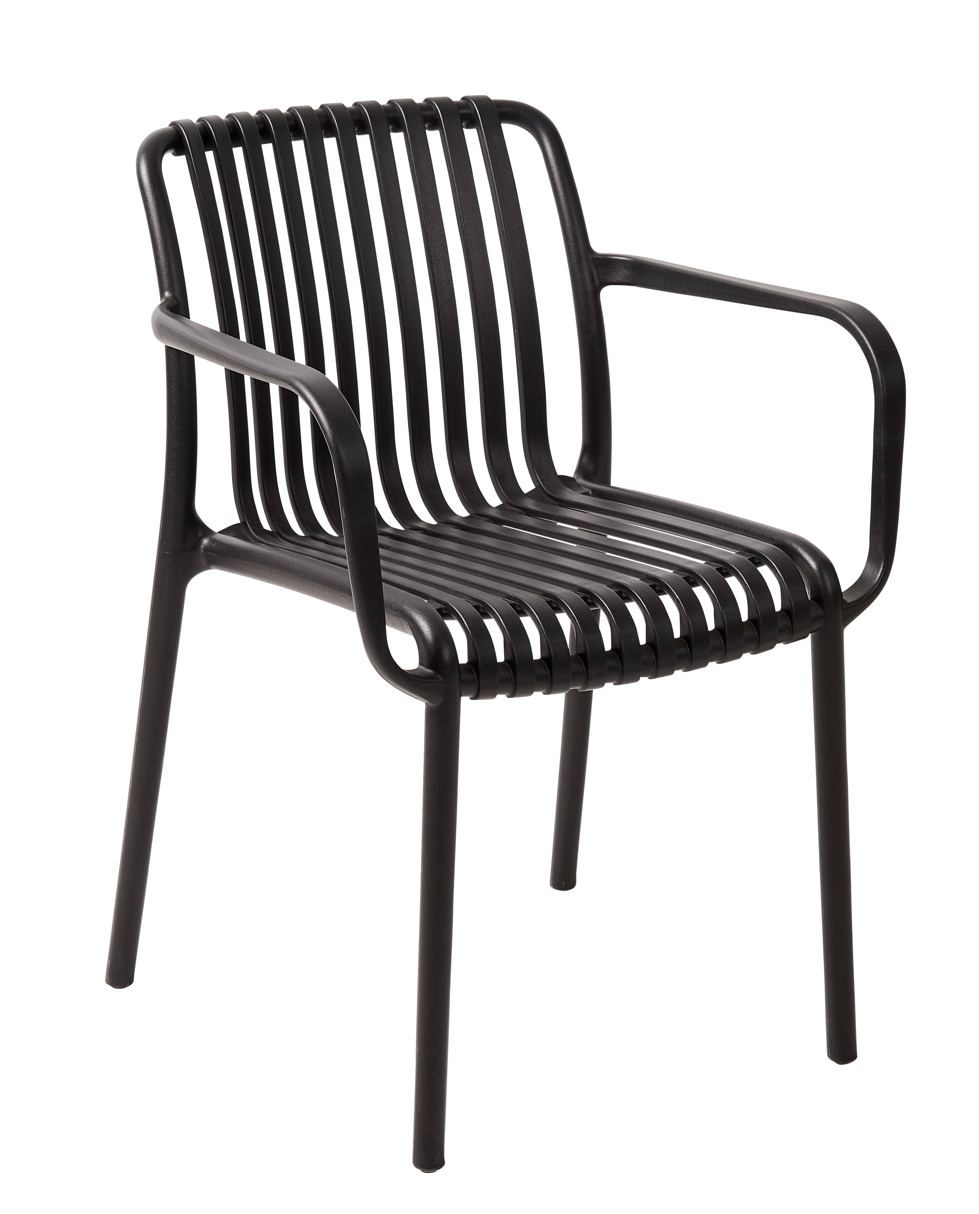 NOMI  Stoel zwartH 79,5 x B 52 x D 57 cm