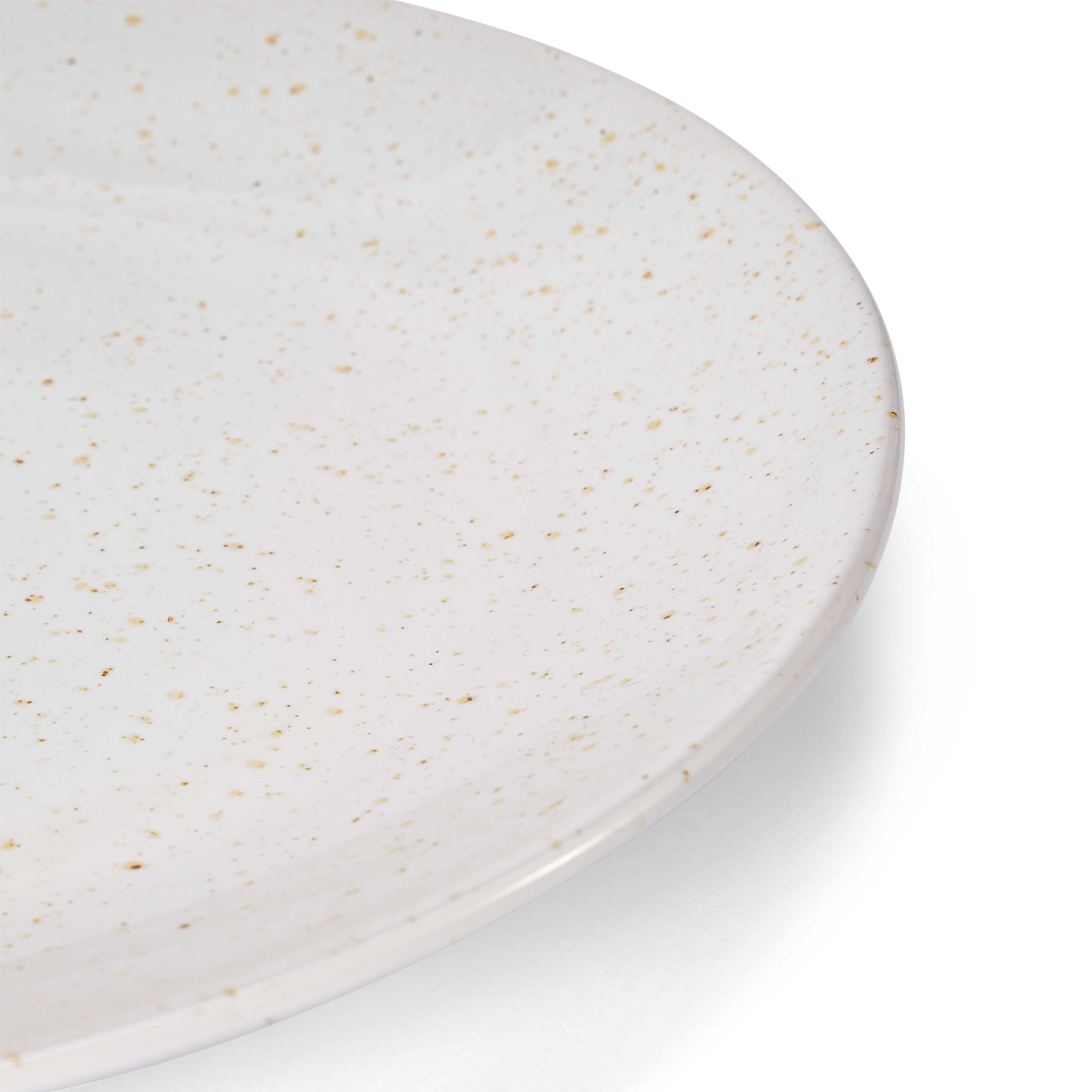 TERRA Bord wit - set van 4 Ø 27 cm