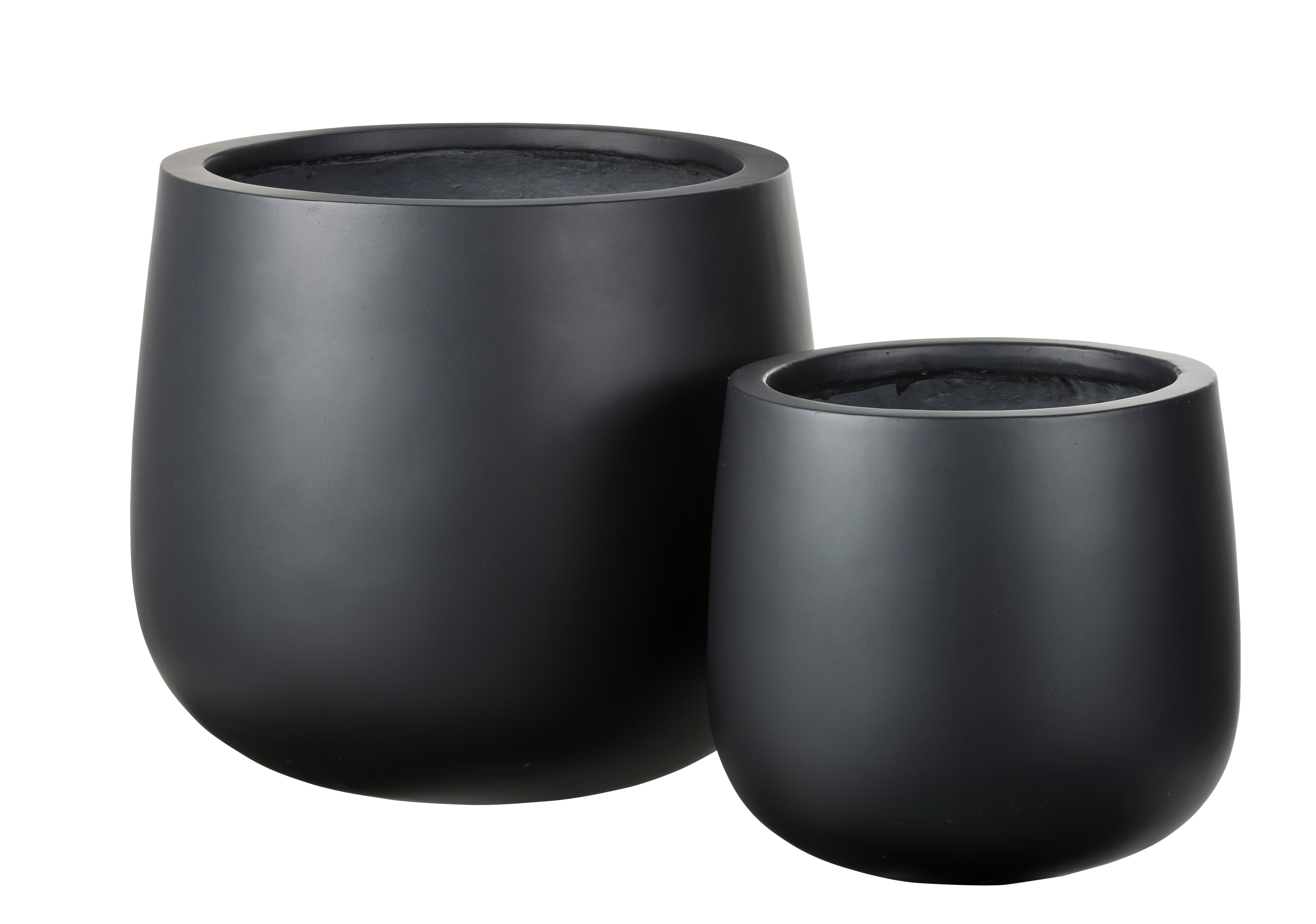 SENSE Tuinpot zwartH 26 cm - Ø 28,5 cm