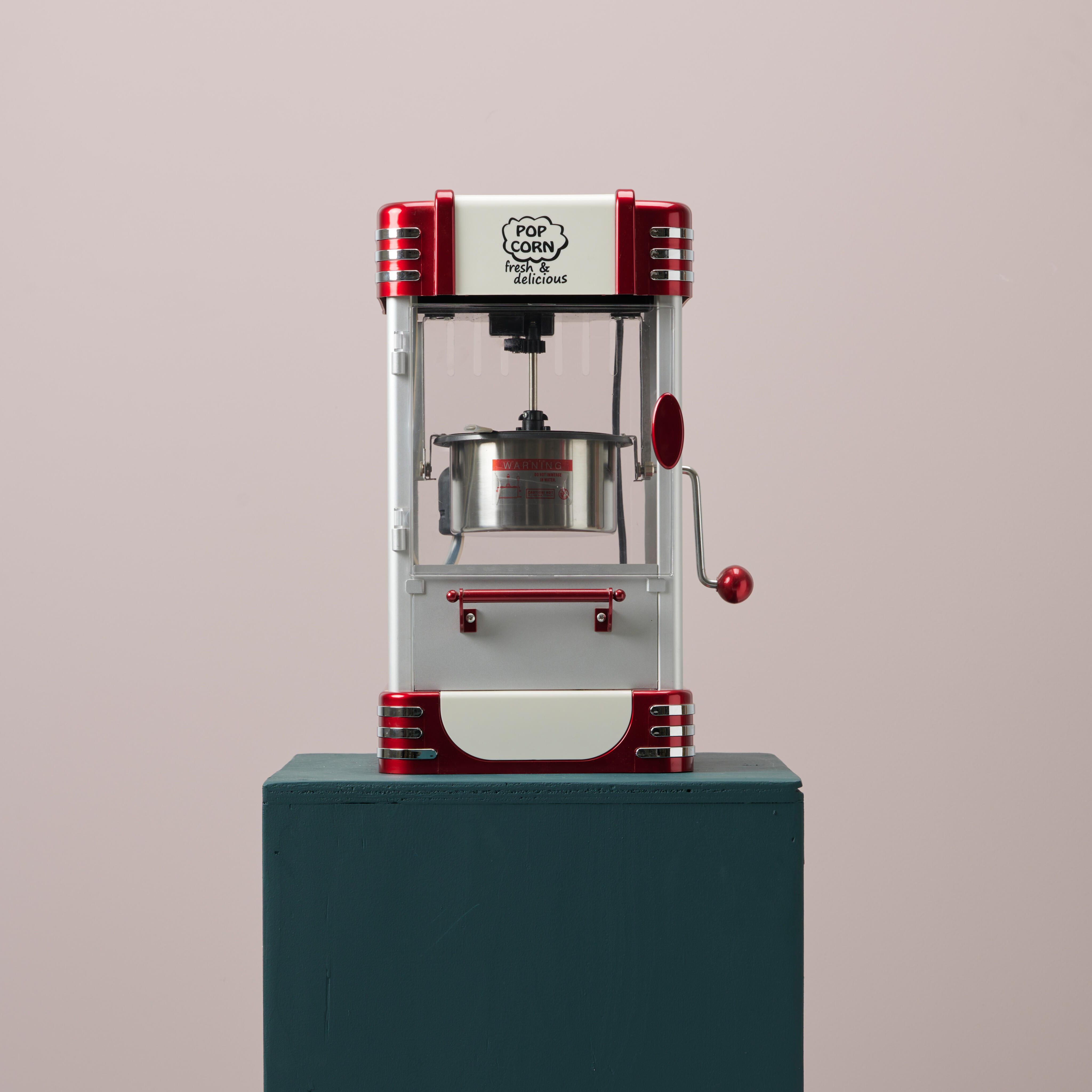 RETRO FUN XL Popcornmachine roodH 45 x B 28 x D 24 cm