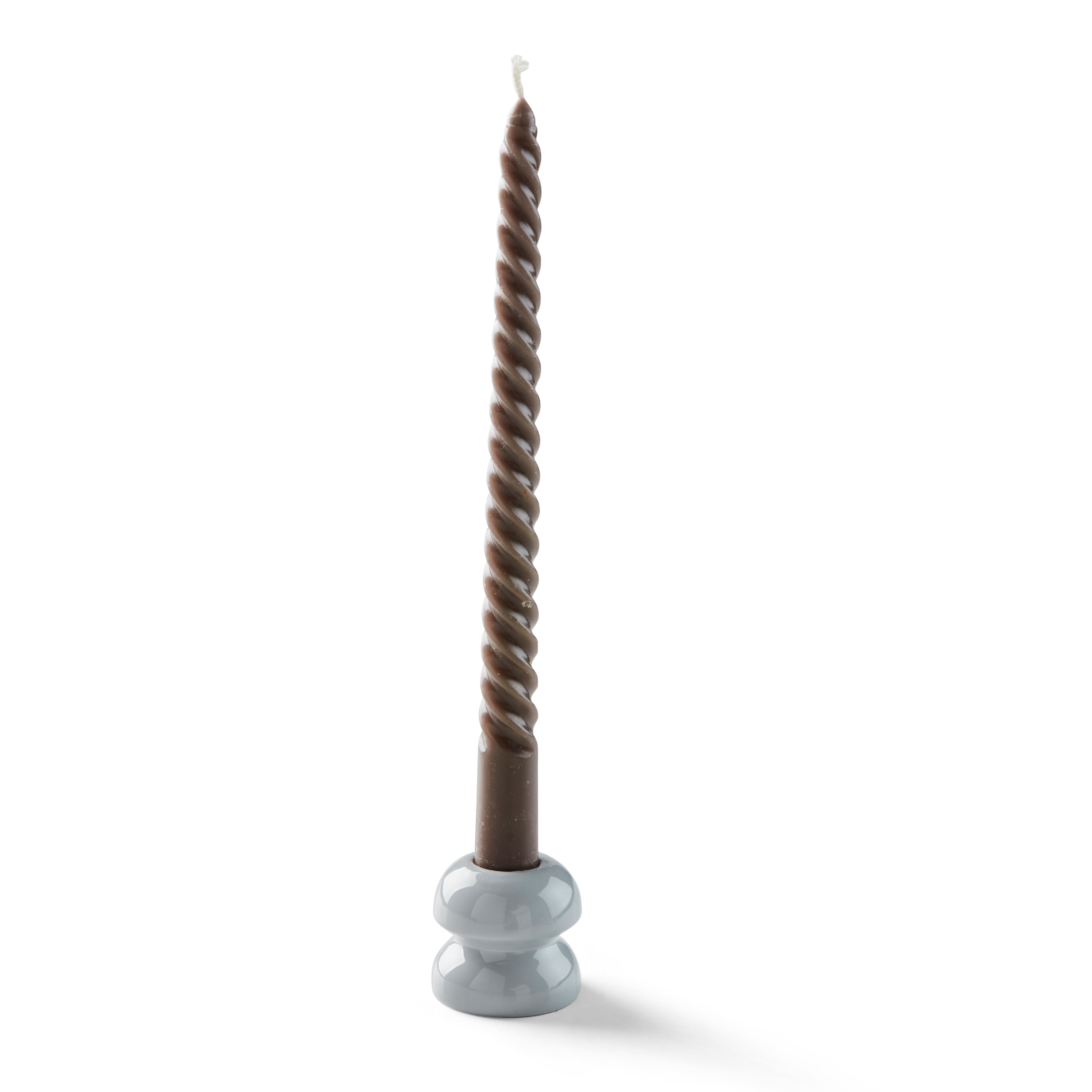 LUCE Kandelaar grijsH 4,5 cm - Ø 5 cm