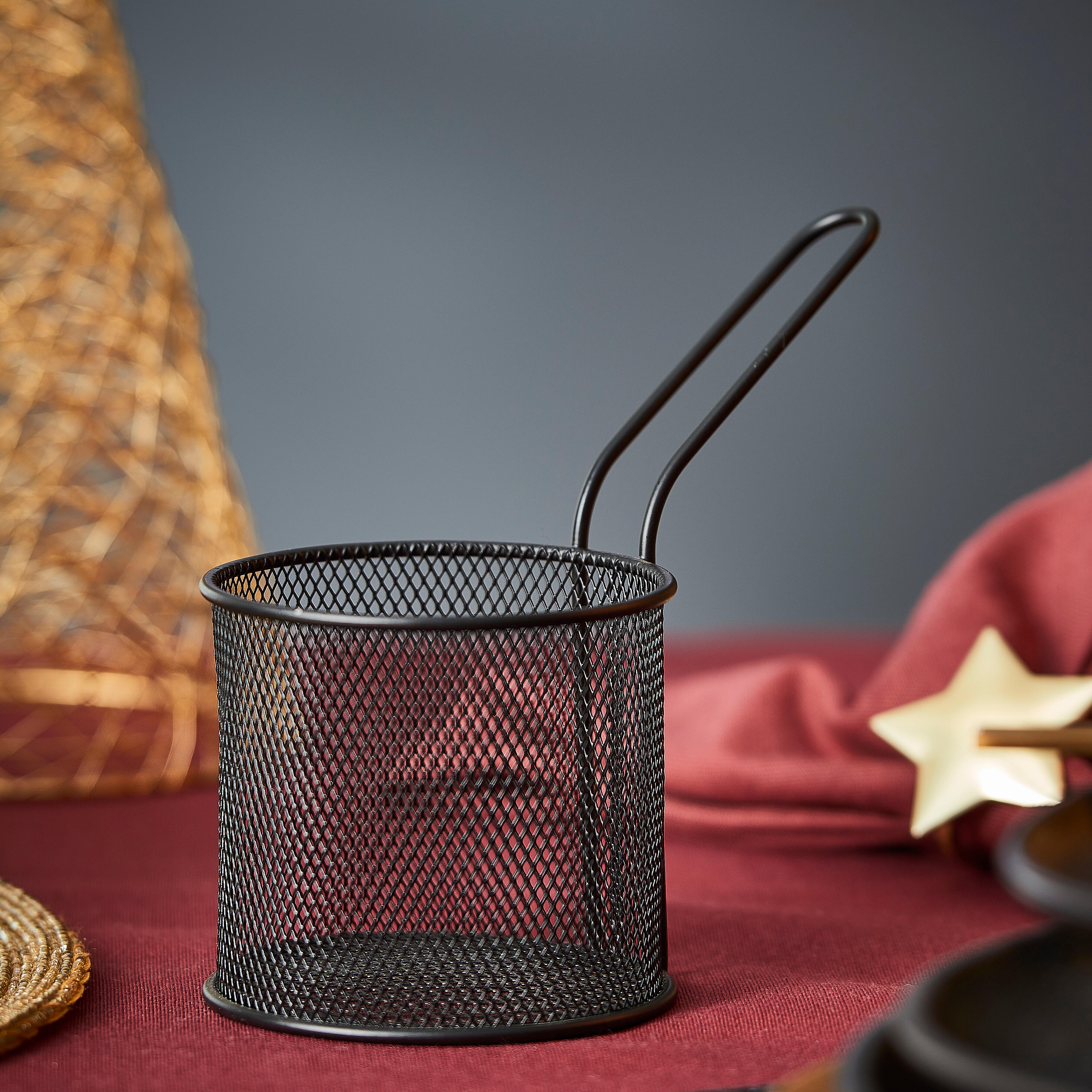BLACK Serveermand zwartH 14 cm - Ø 9 cm