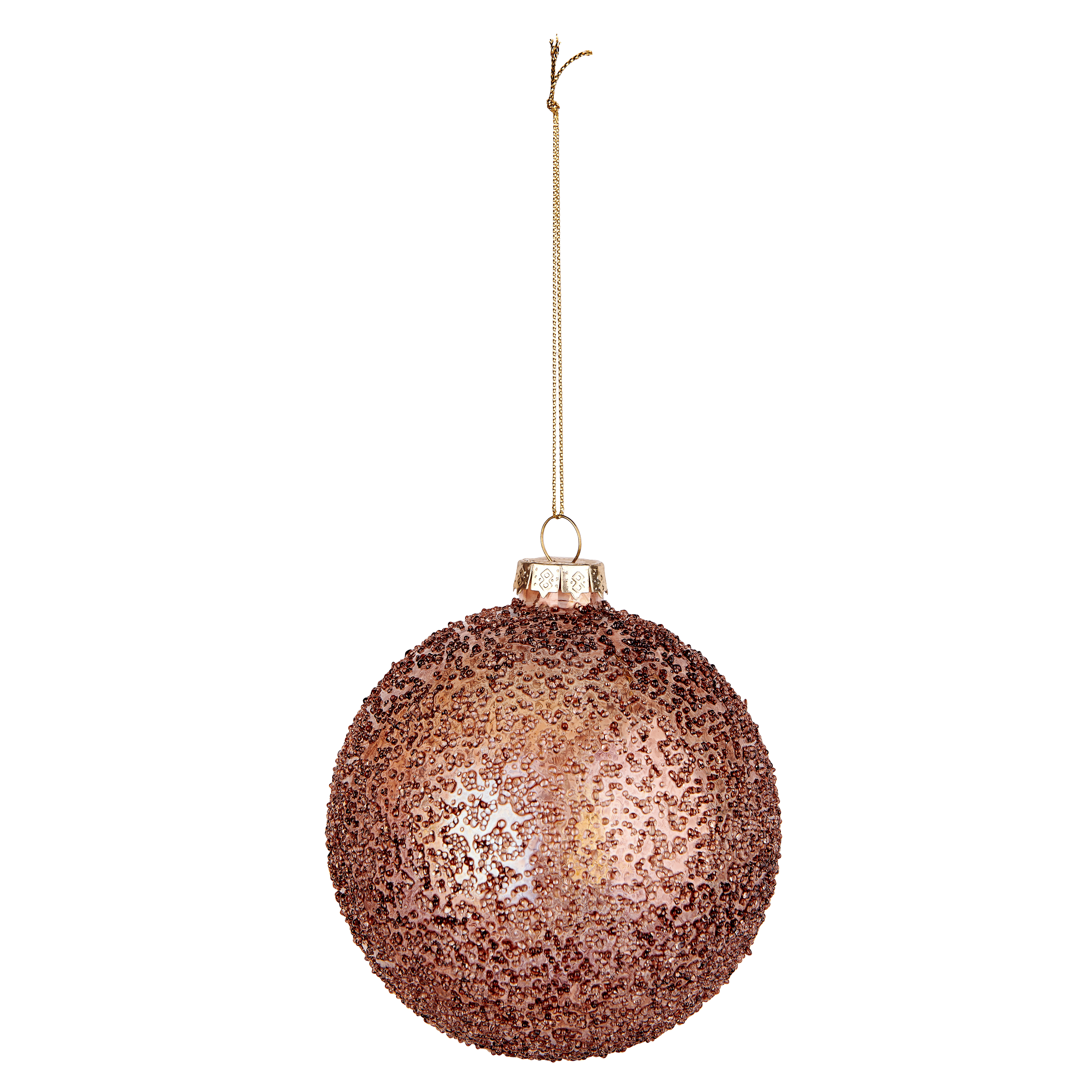 FREEZY Kerstbal bruinØ 10 cm