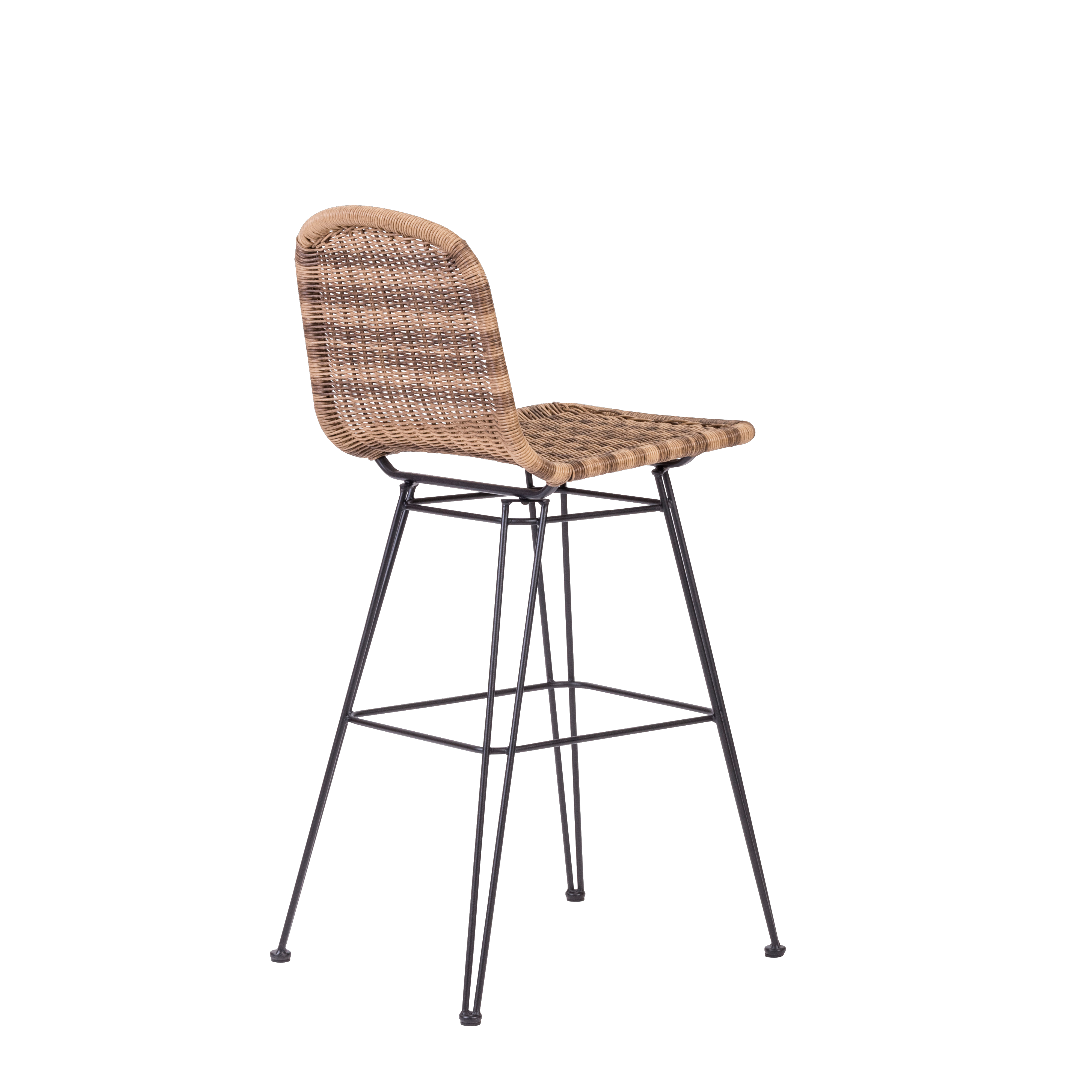 VIENNA Barstoel naturelH 106 x B 46 x D 59 cm