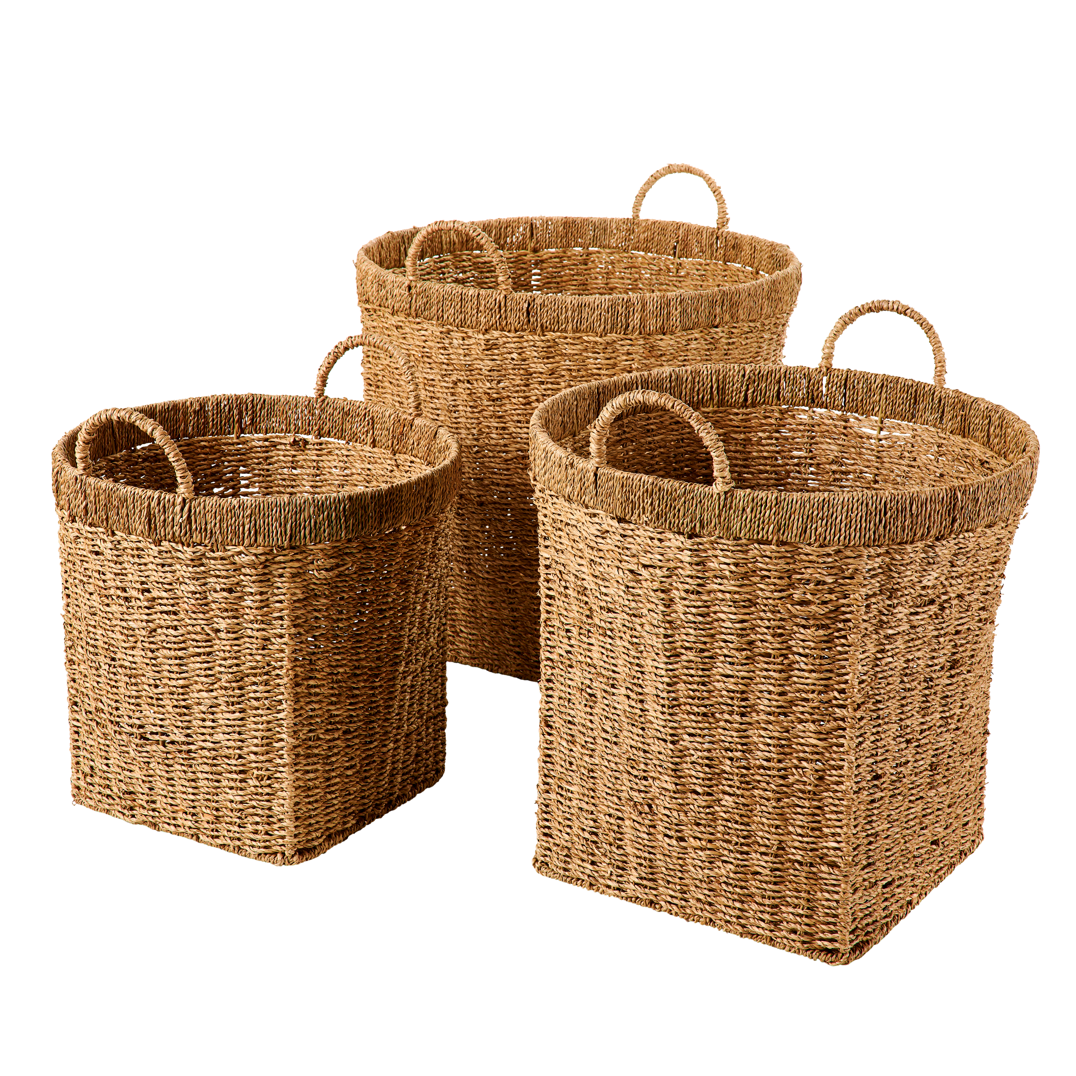 MYKONOS Mand M naturelH 41 cm - Ø 44 cm