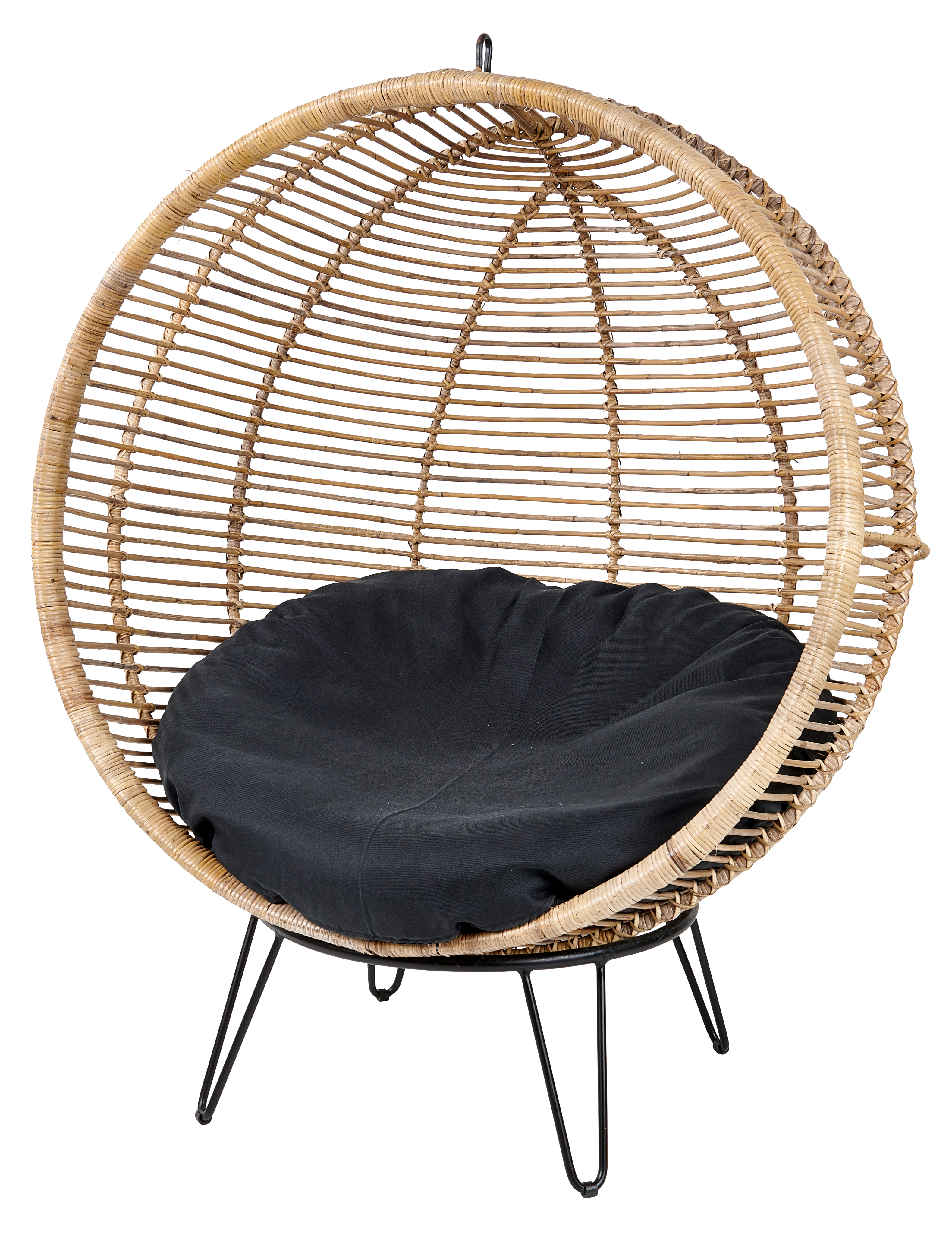COZIE Lounge stoel naturelD 85 cm - Ø 108 cm