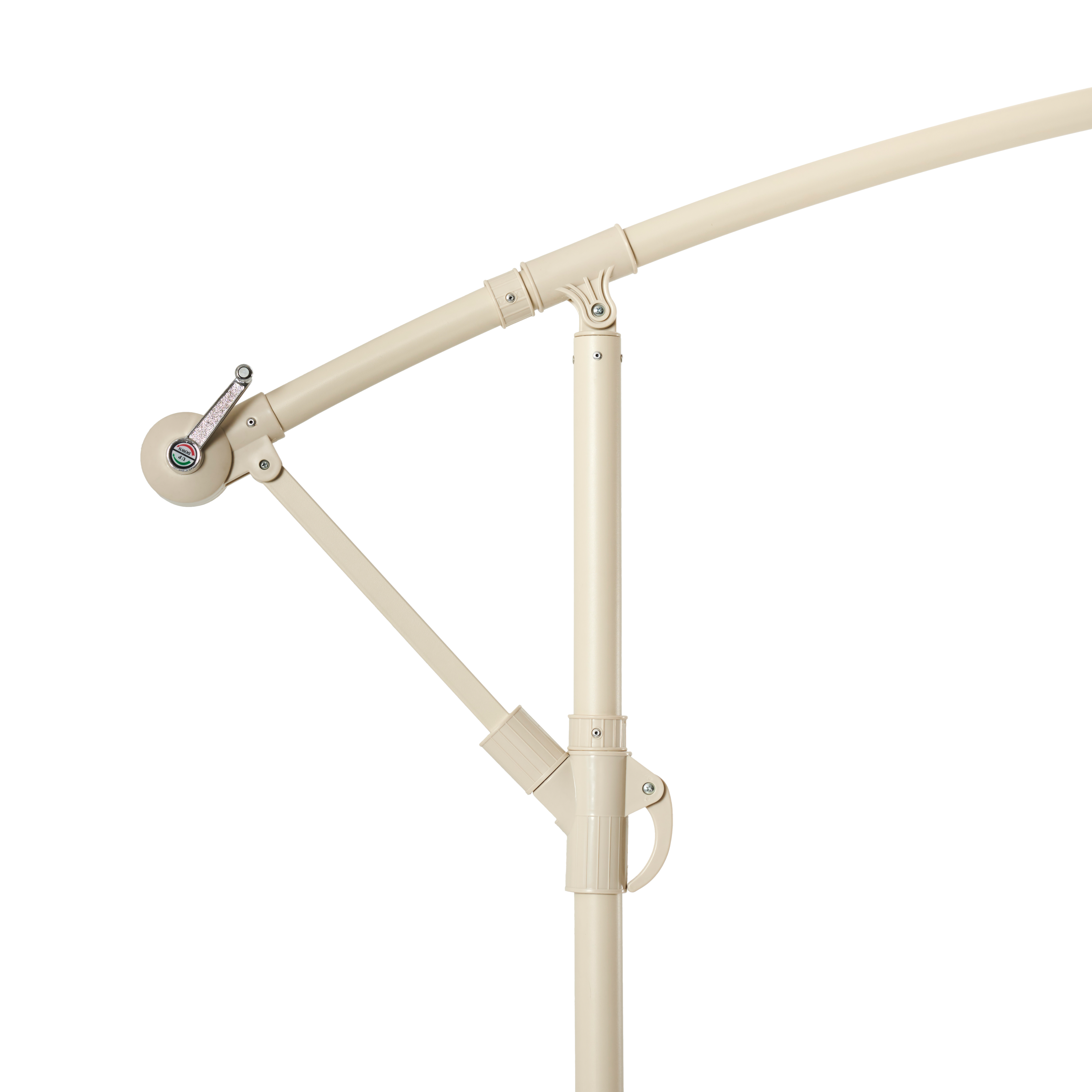 FLORIASA Hangparasol zandH 248 cm - Ø 274 cm - CASA