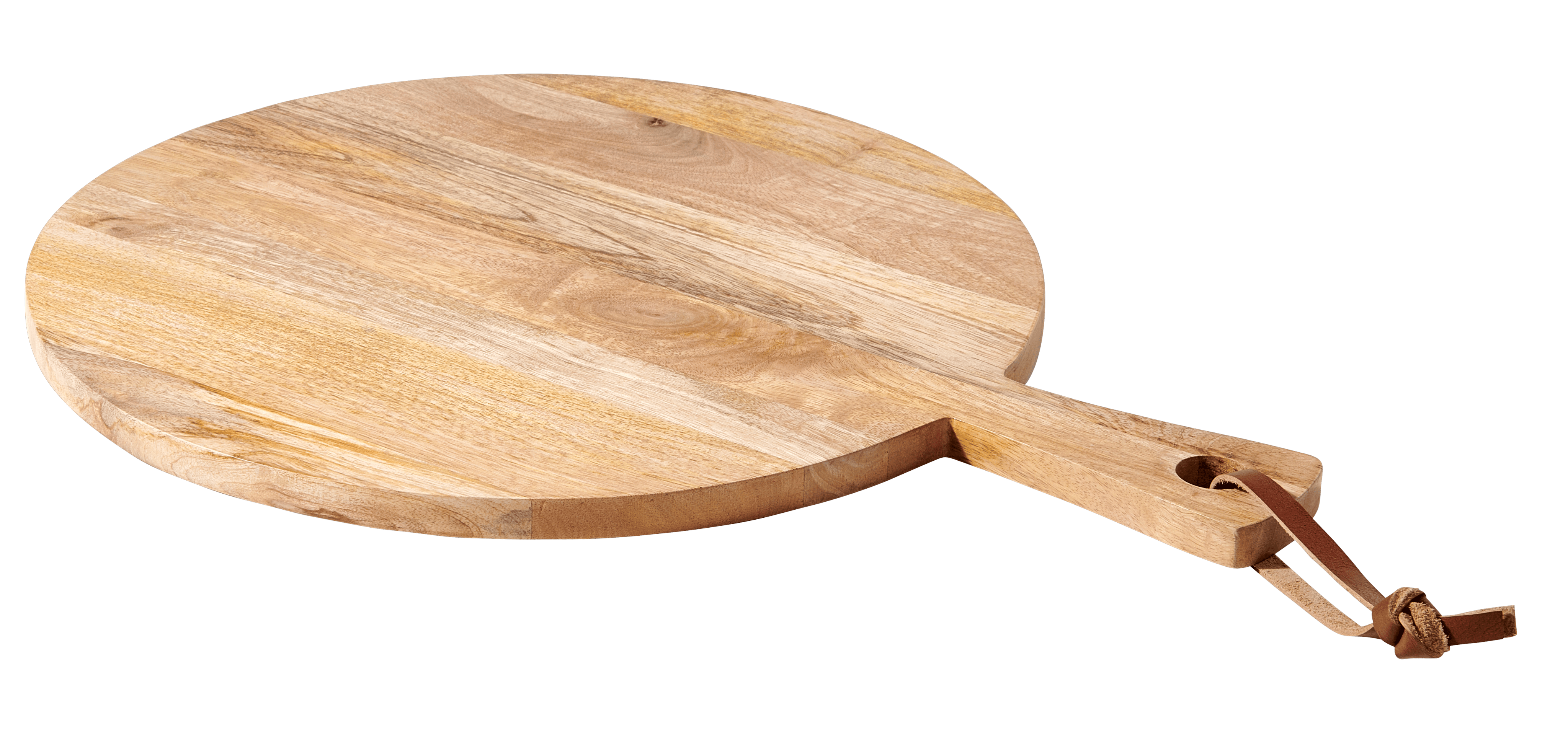 PURE LUXURY Serveerplank naturelH 1,8 x B 53 cm - Ø 40 cm