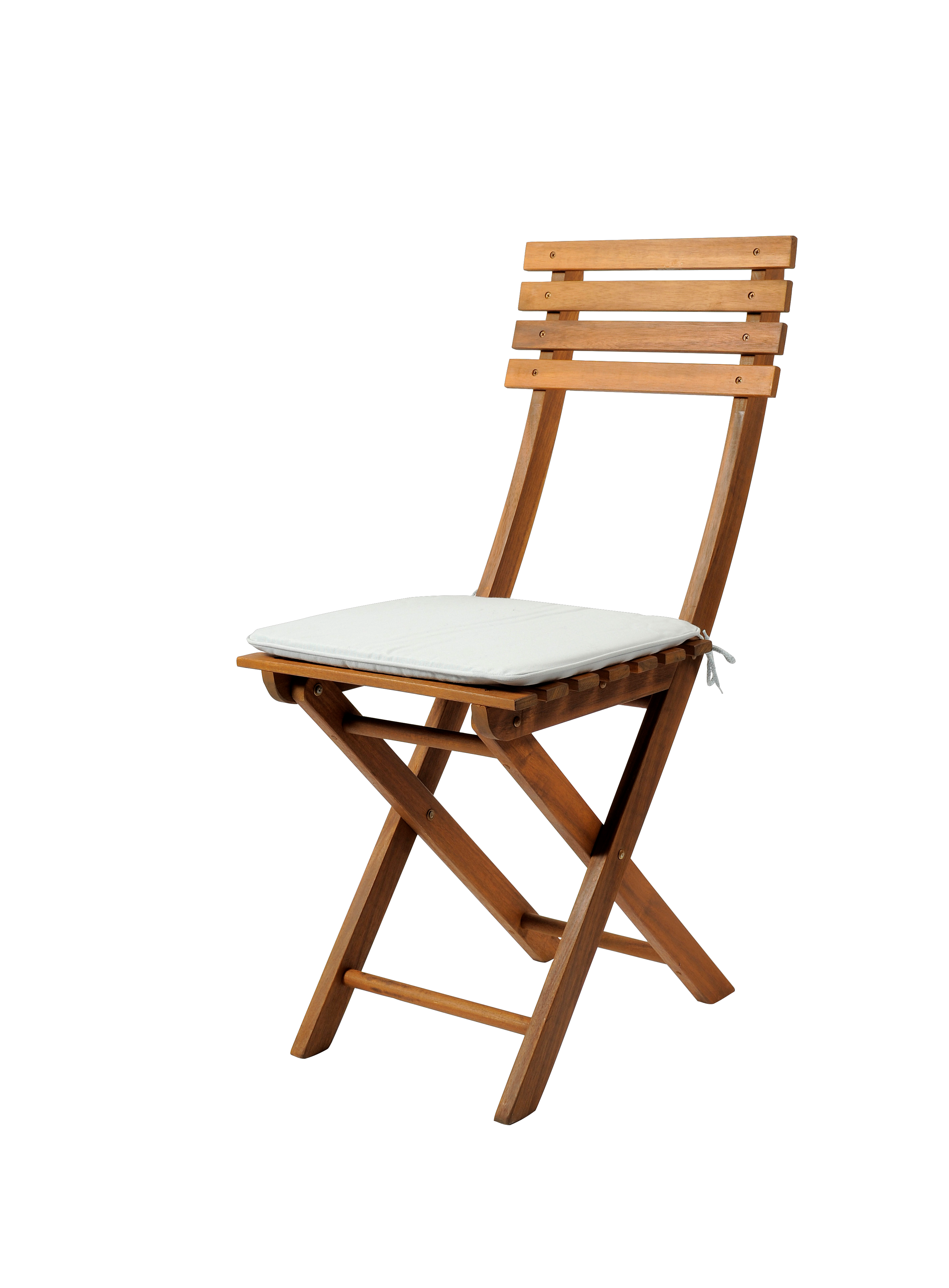 KOS Vouwstoel naturelH 86 x B 37 x D 54 cm