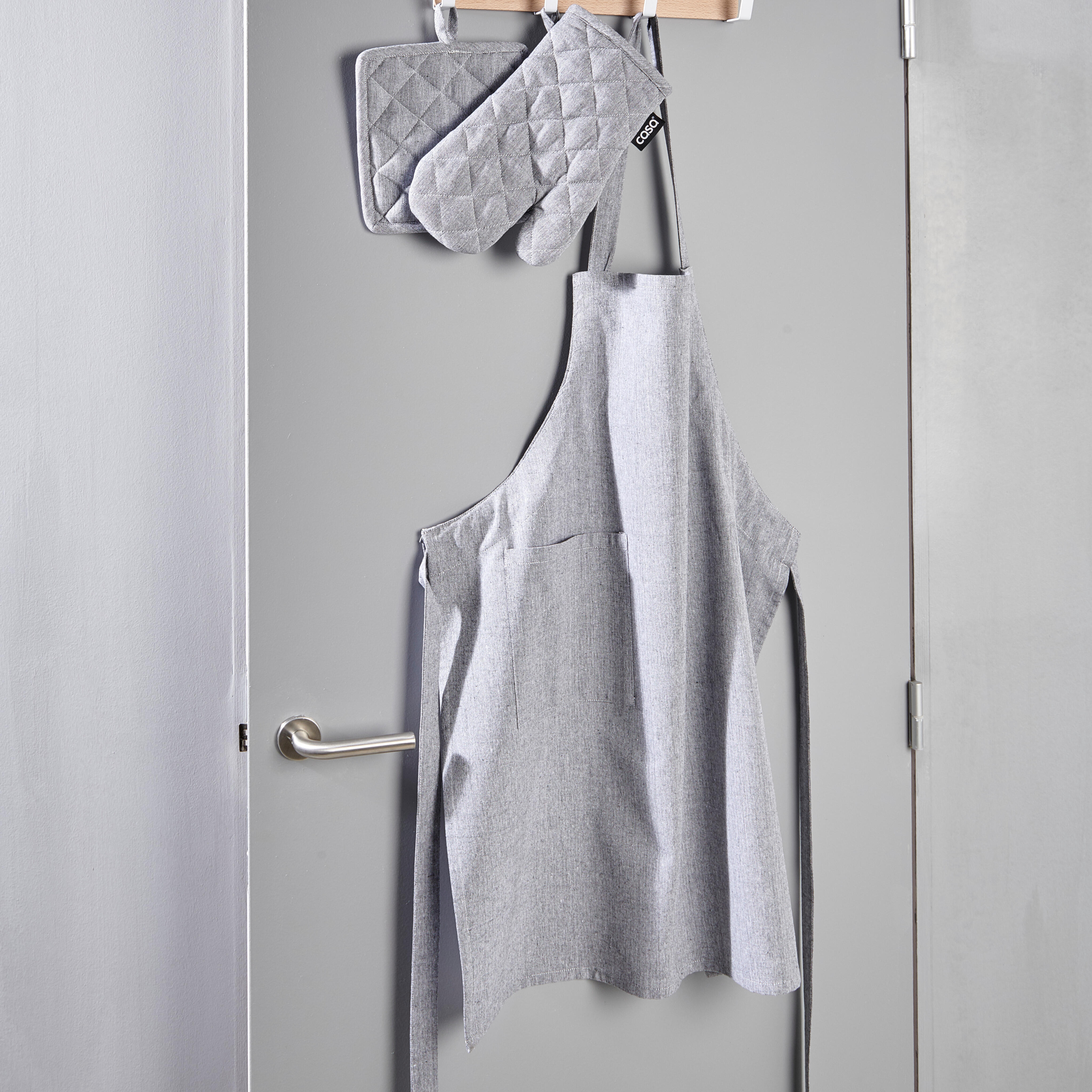 BAS Schort donkergrijsB 70 x L 85 cm - CASA