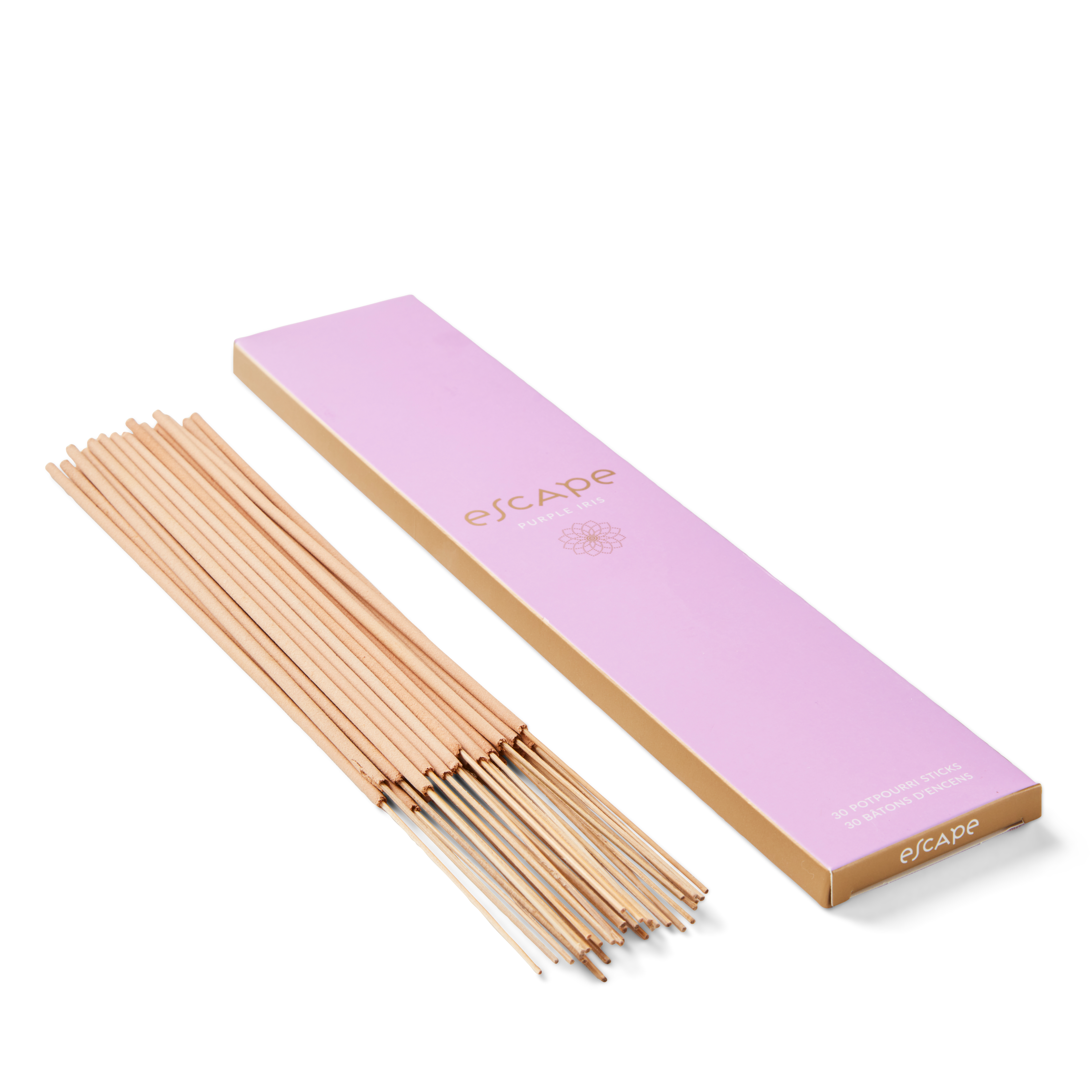 ESCAPE PURPLE IRIS Wierook 30 sticks lichtpaars