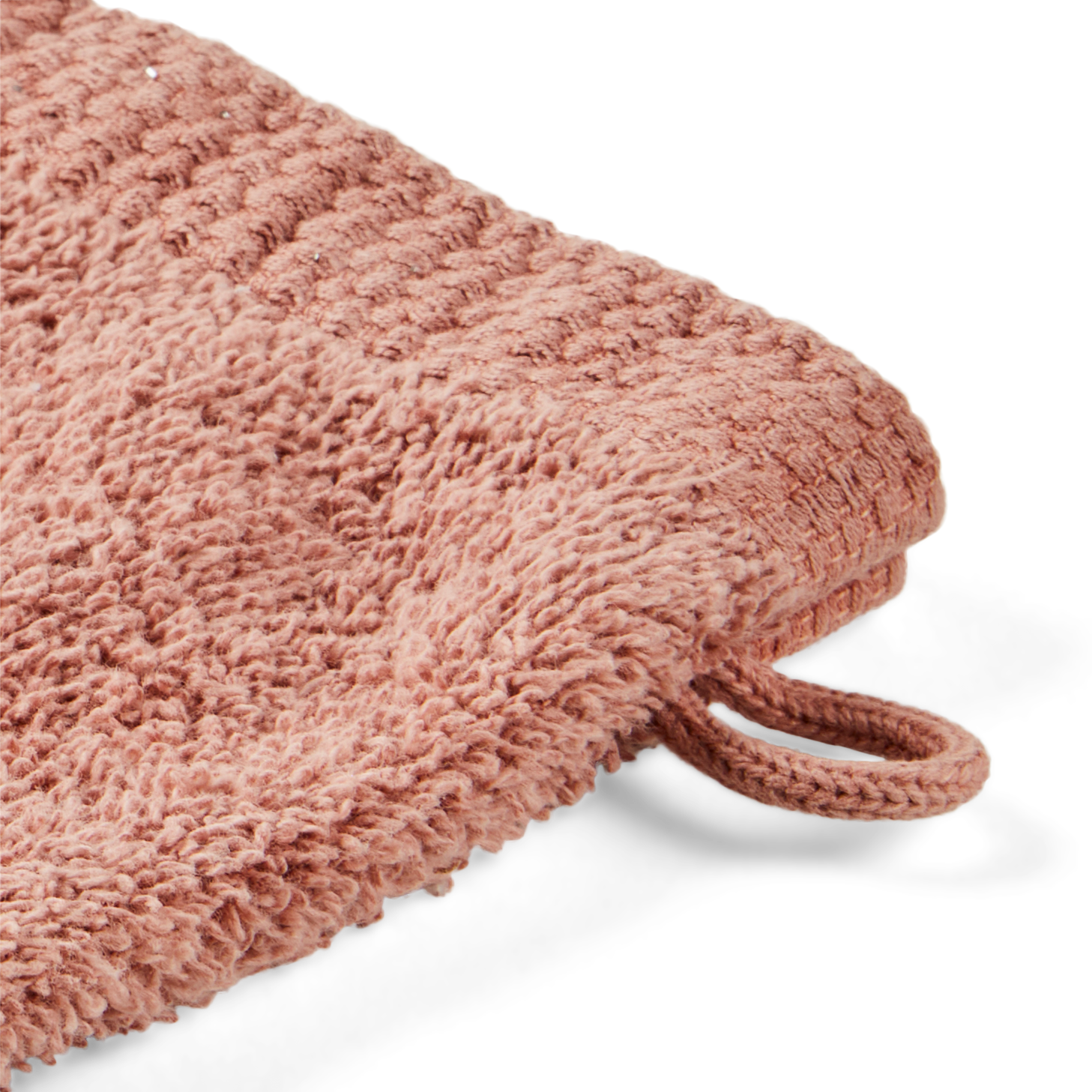 MINERAL Washandje terracottaB 15 x L 21 cm