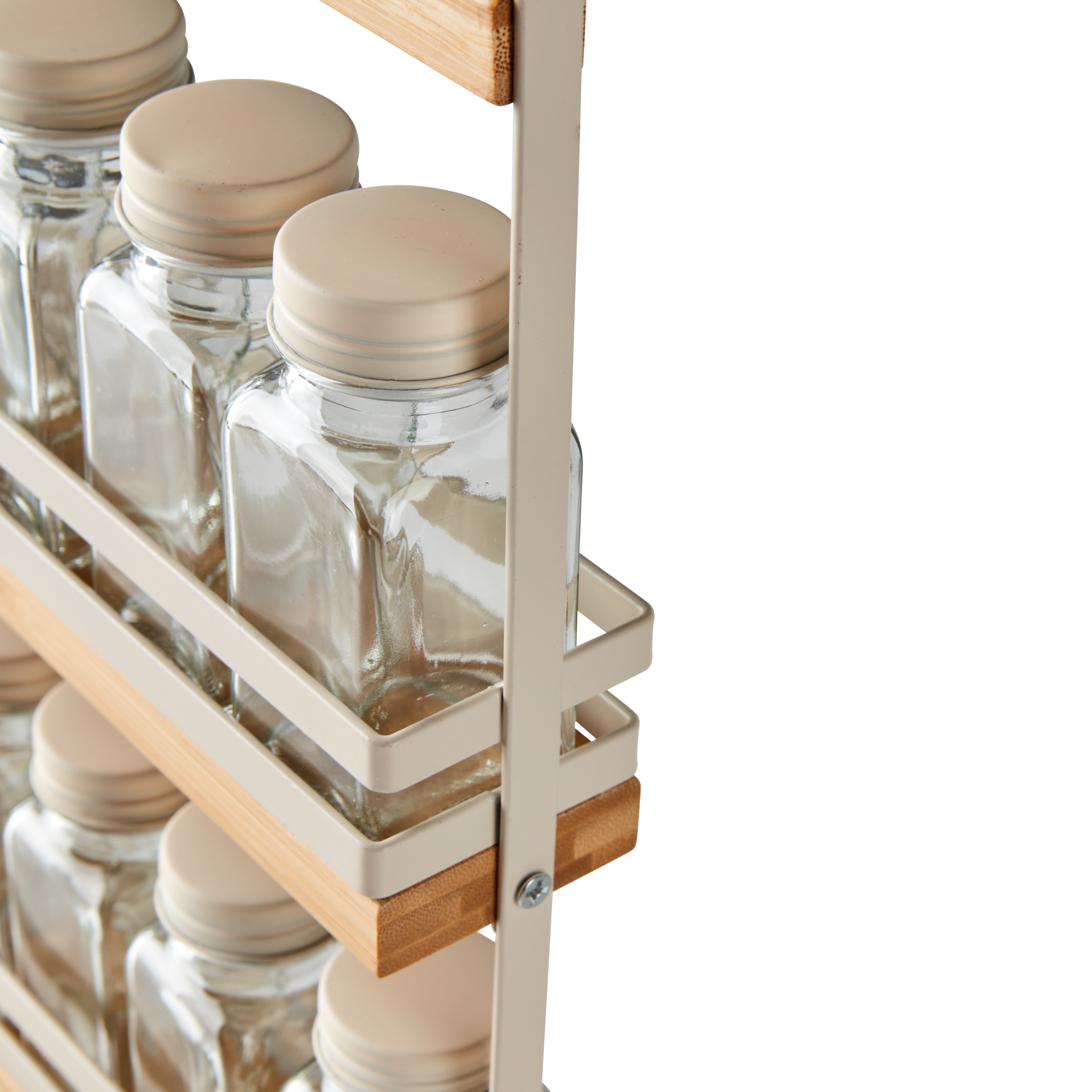 COMPACT Kruidenrekje beigeH 30 x B 21,5 x D 5 cm