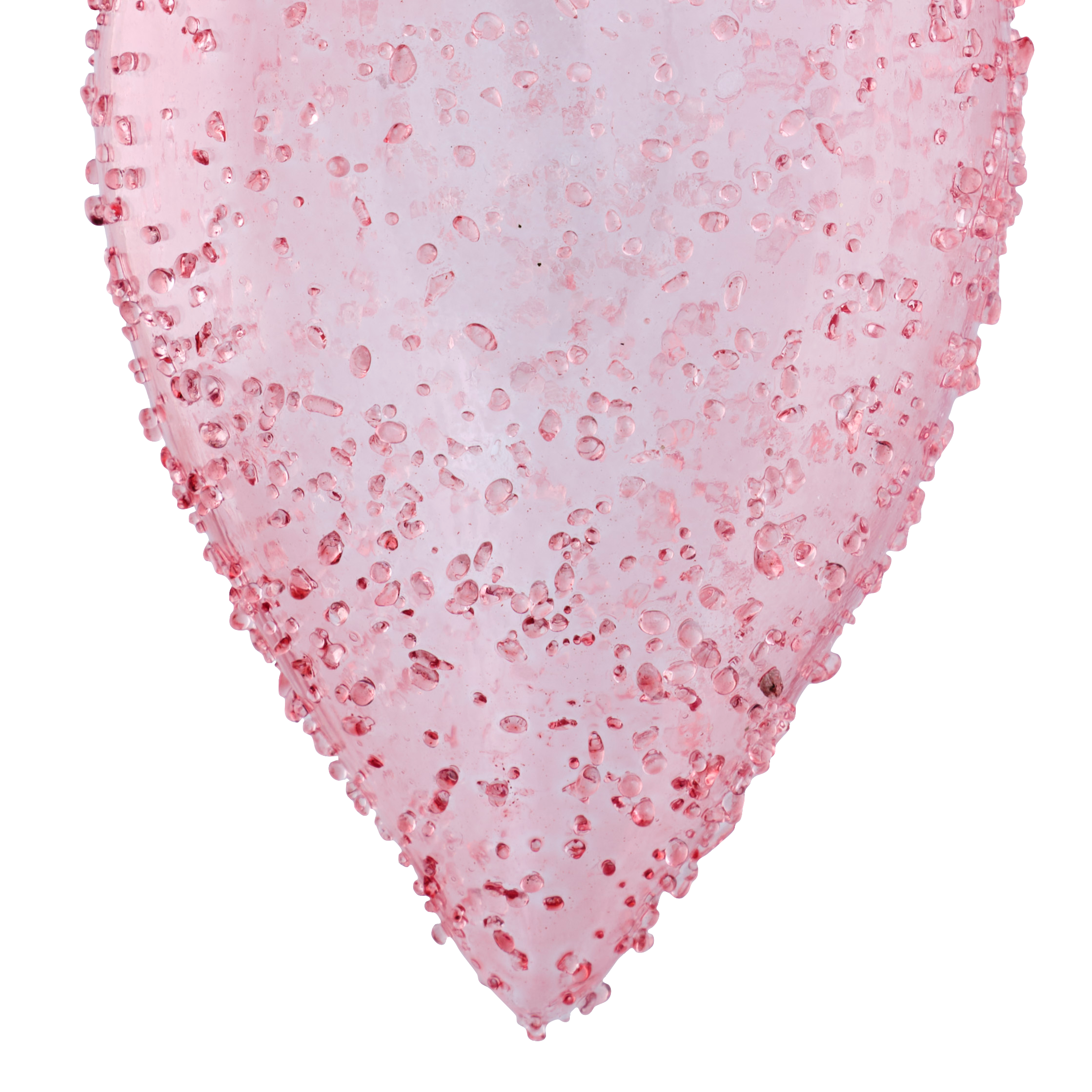 FREEZY Kerstball perzikrozeH 14 cm - Ø 6,5 cm