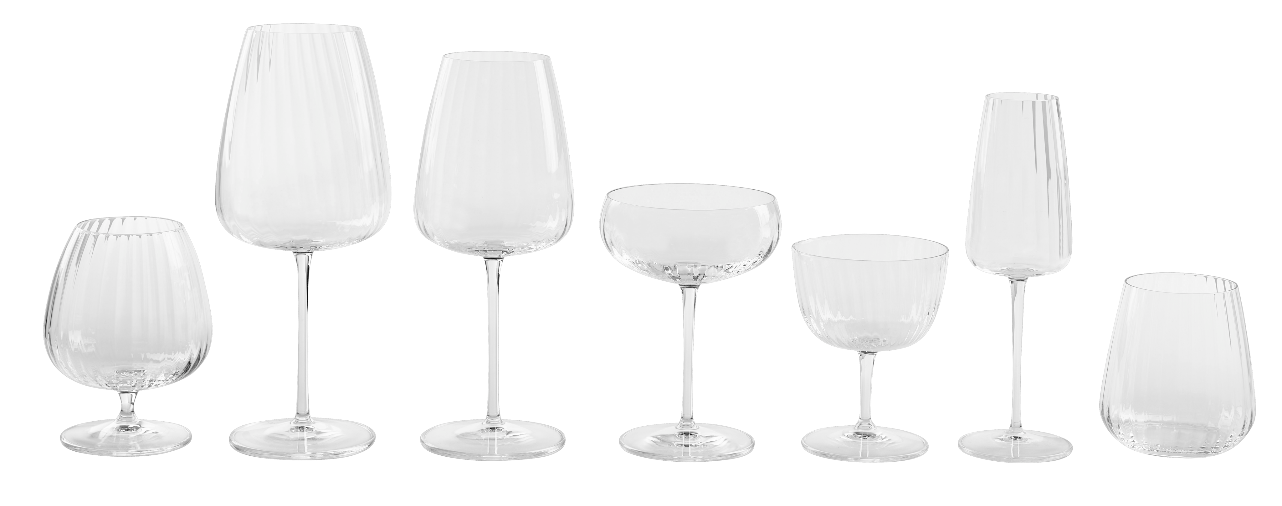 SPEAKEASIES Glas 45 CL transparant - set van 6 H 9,9 cm - Ø 9,1 cm