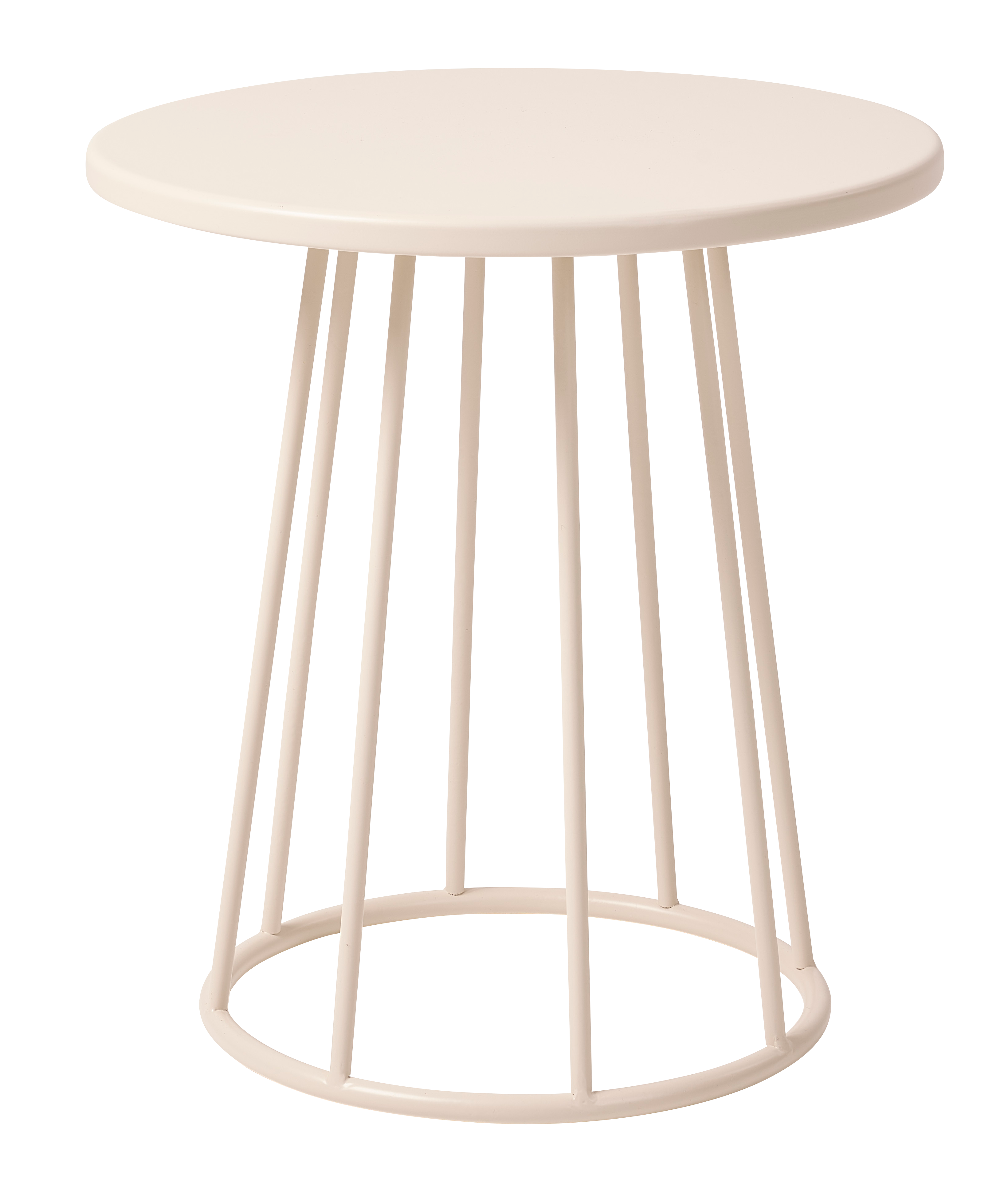 MILLER Bijzettafel zandH 45 cm - Ø 42 cm