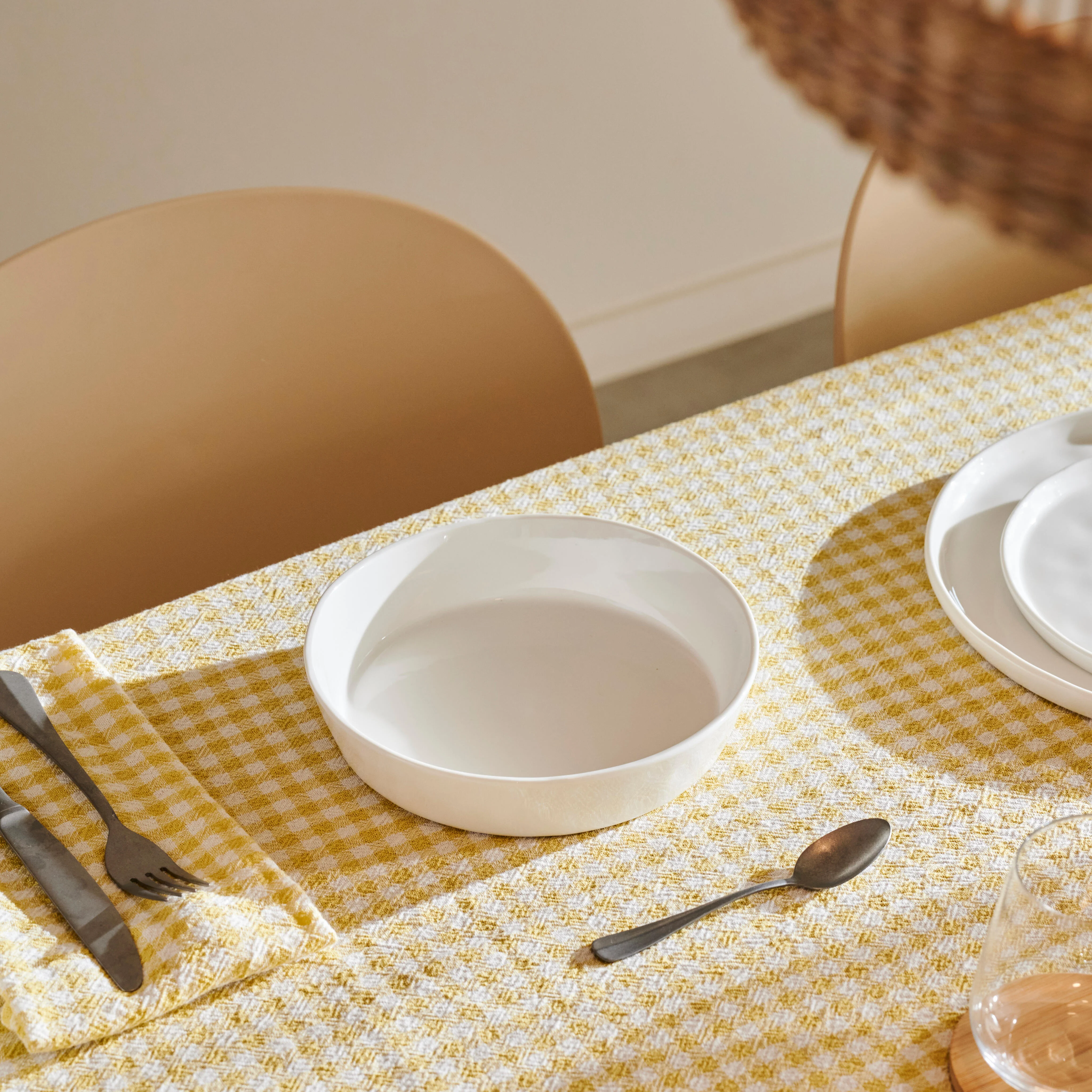 MAREA Diep bord wit - set van 4 Ø 20,5 cm
