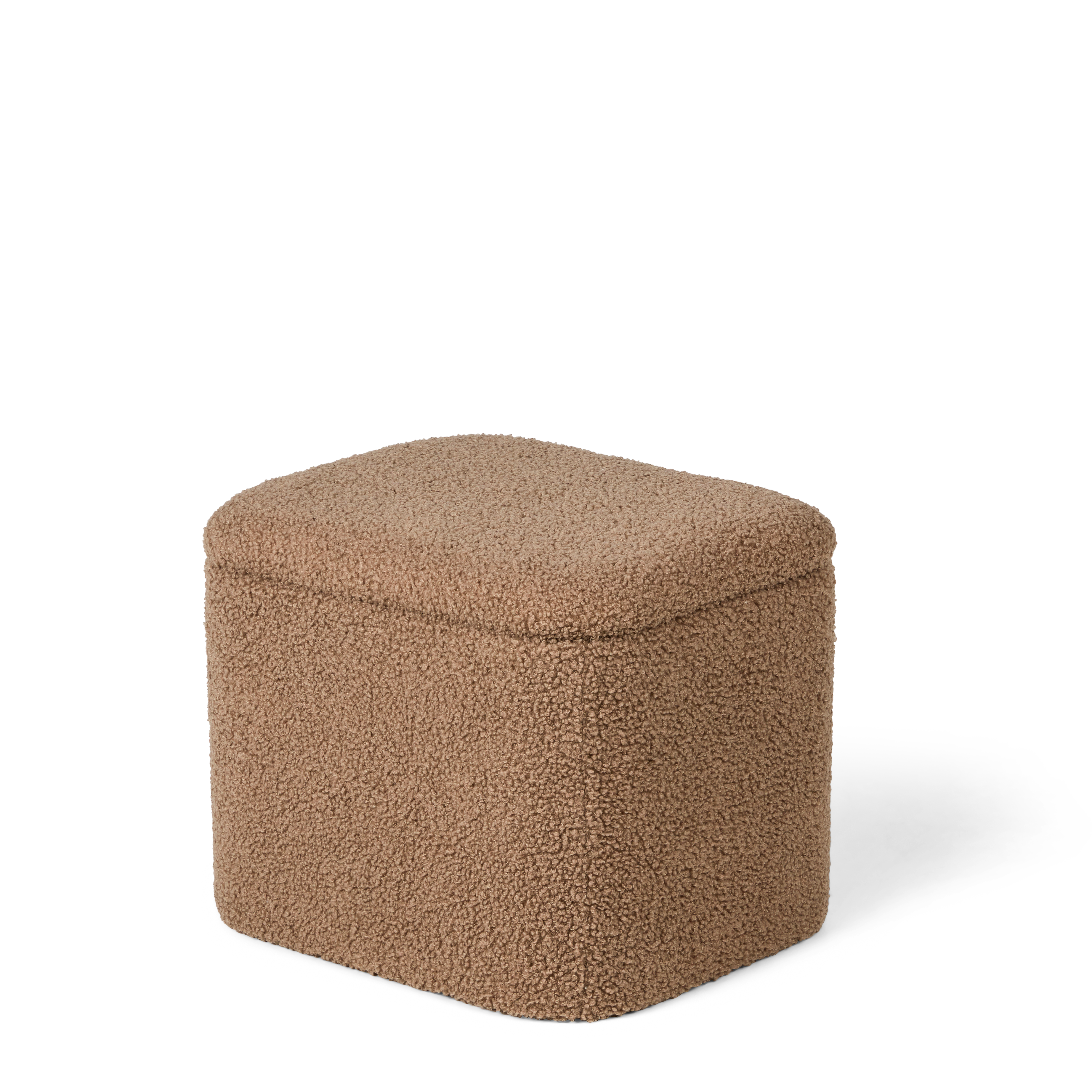 LIAM Poef bruinH 31 x B 31 x L 37 cm