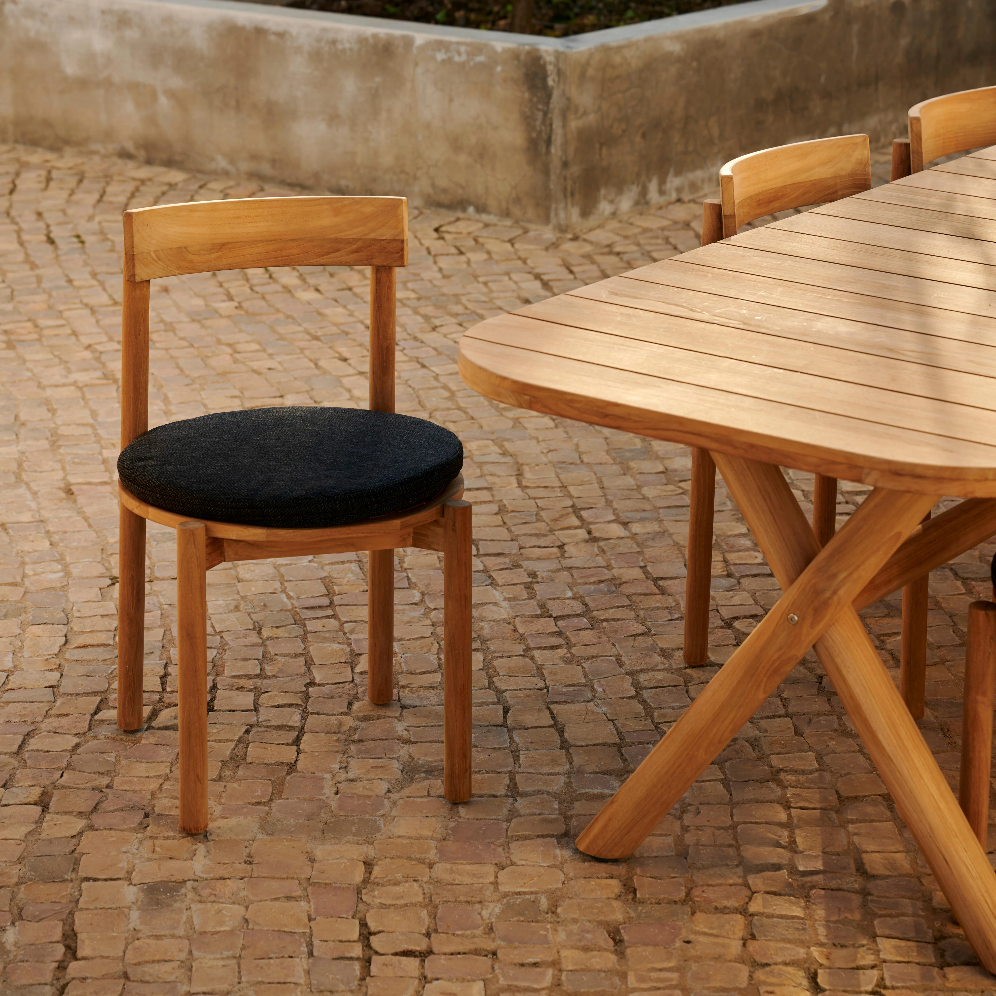 JULES Stoel naturelH 79 x B 49 x D 49 cm