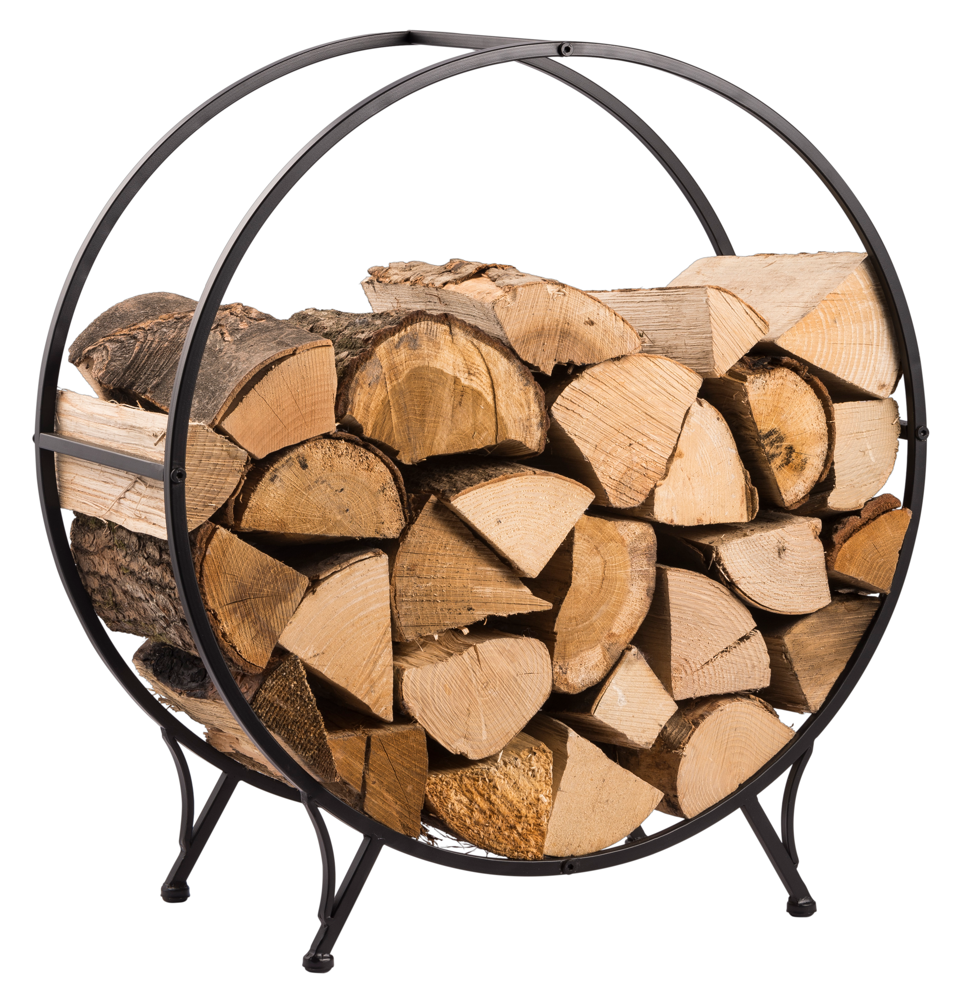 WHEEL Houtrek zwartH 65 x D 26 cm - Ø 60 cm
