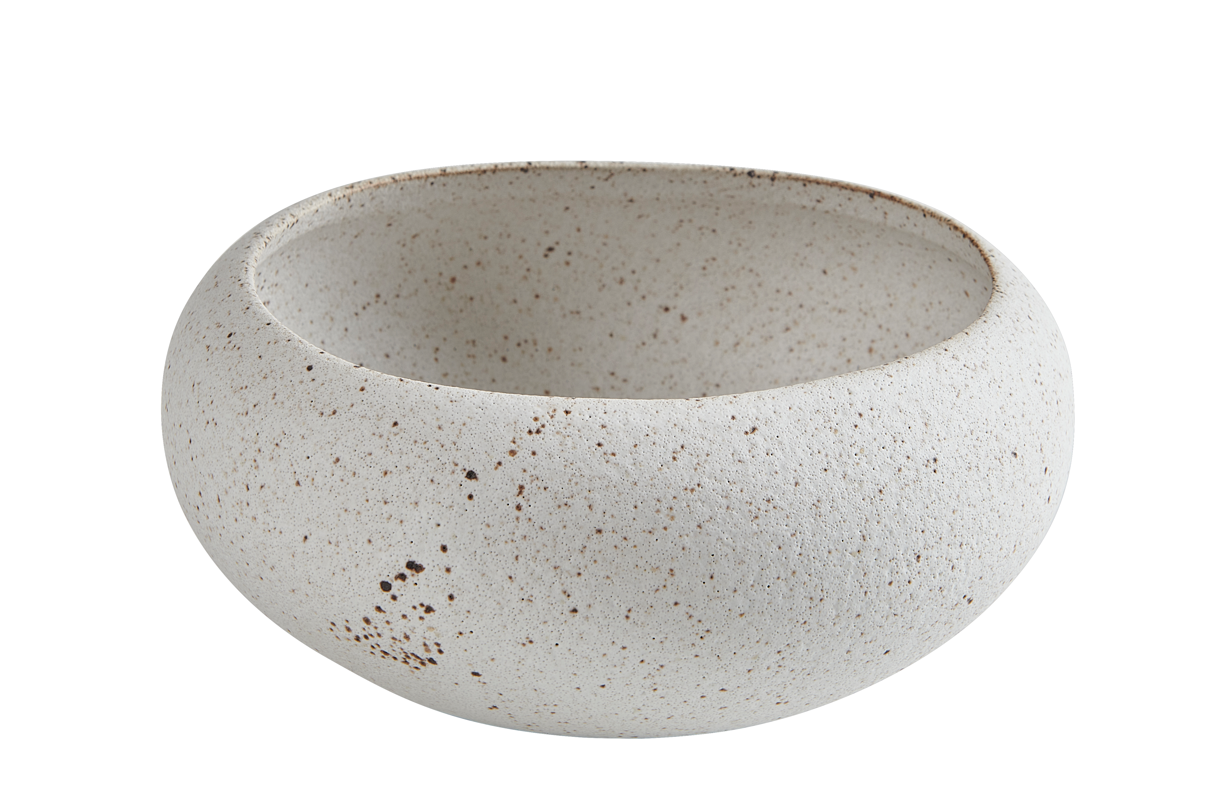 GRANITO GREY Bowl 60 CL grijs - set van 6 H 6,3 cm - Ø 13,4 cm