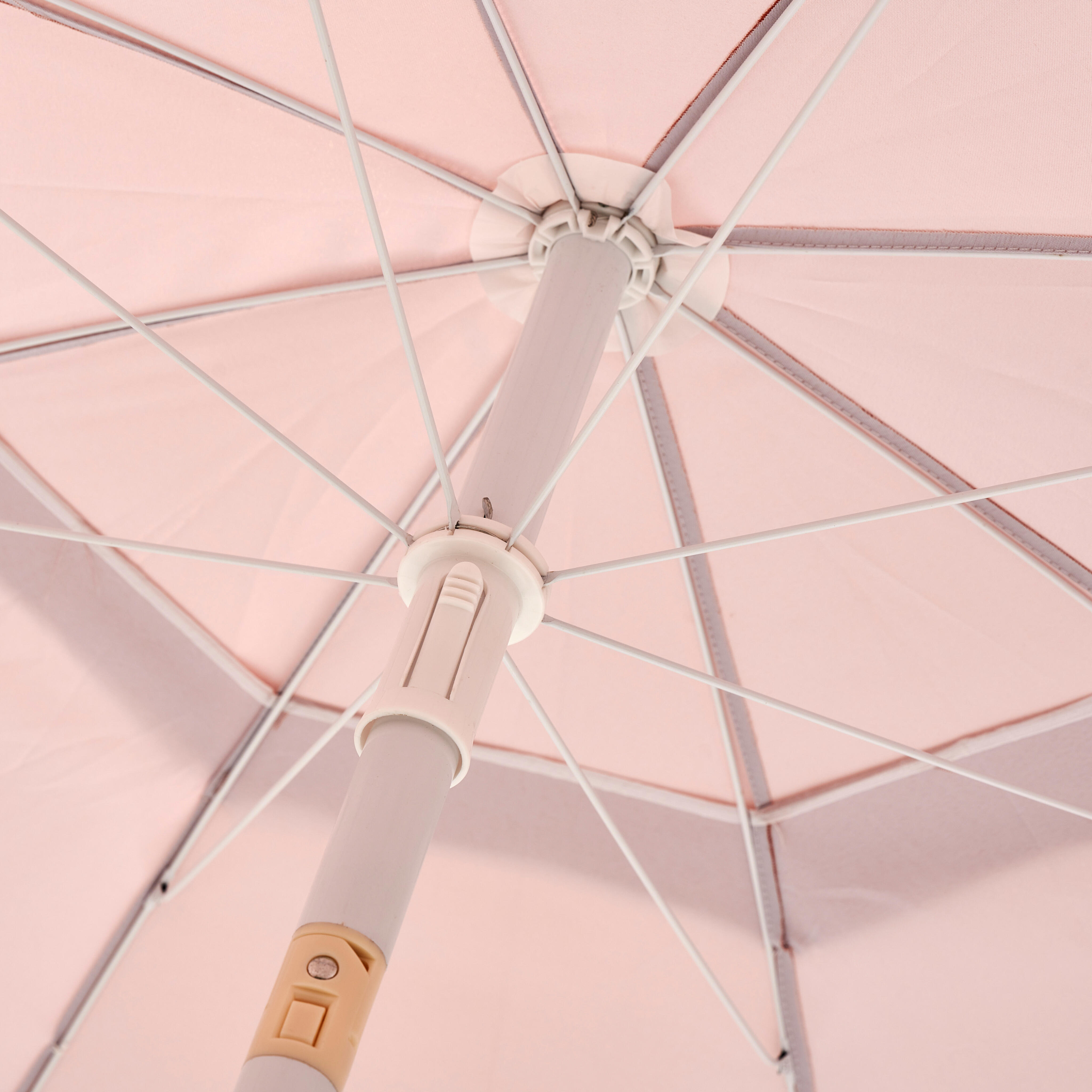 FRANJA Parasol zonder parasolvoet oranjeH 200 cm - Ø 178 cm