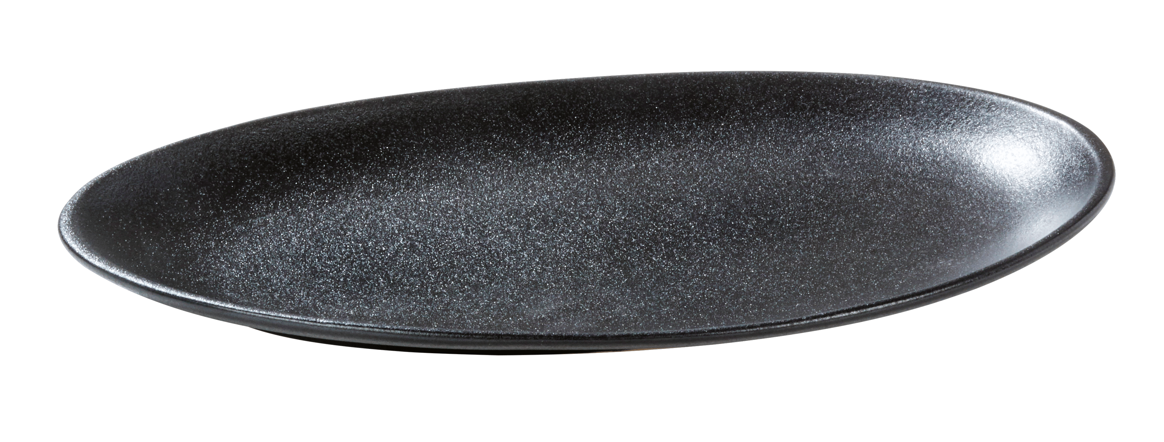 MAGMA Bord ovaal zwart - set van 6 B 29,8 x L 17 cm