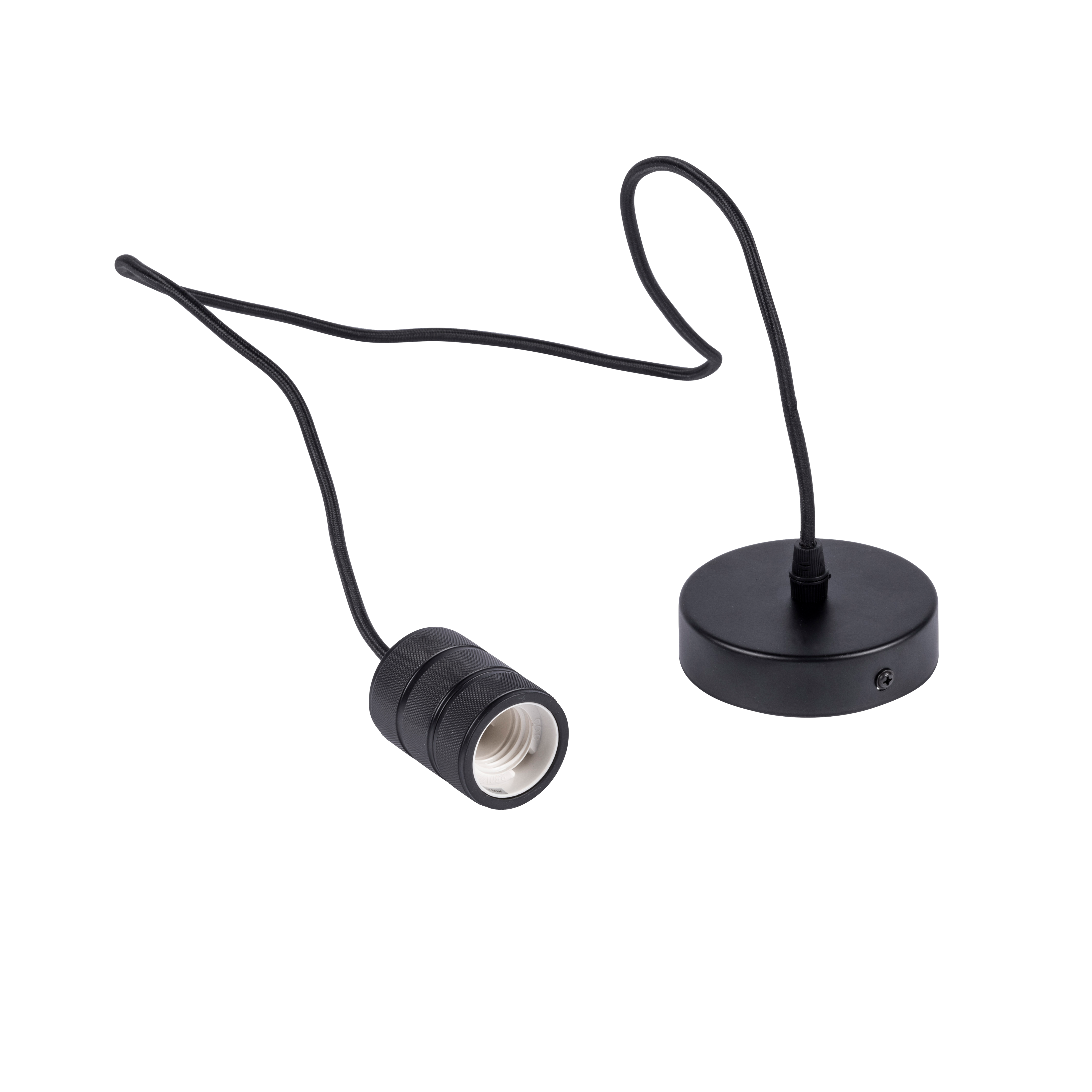 CALEX Pendel E27 zwartH 150 cm - Ø 48 cm