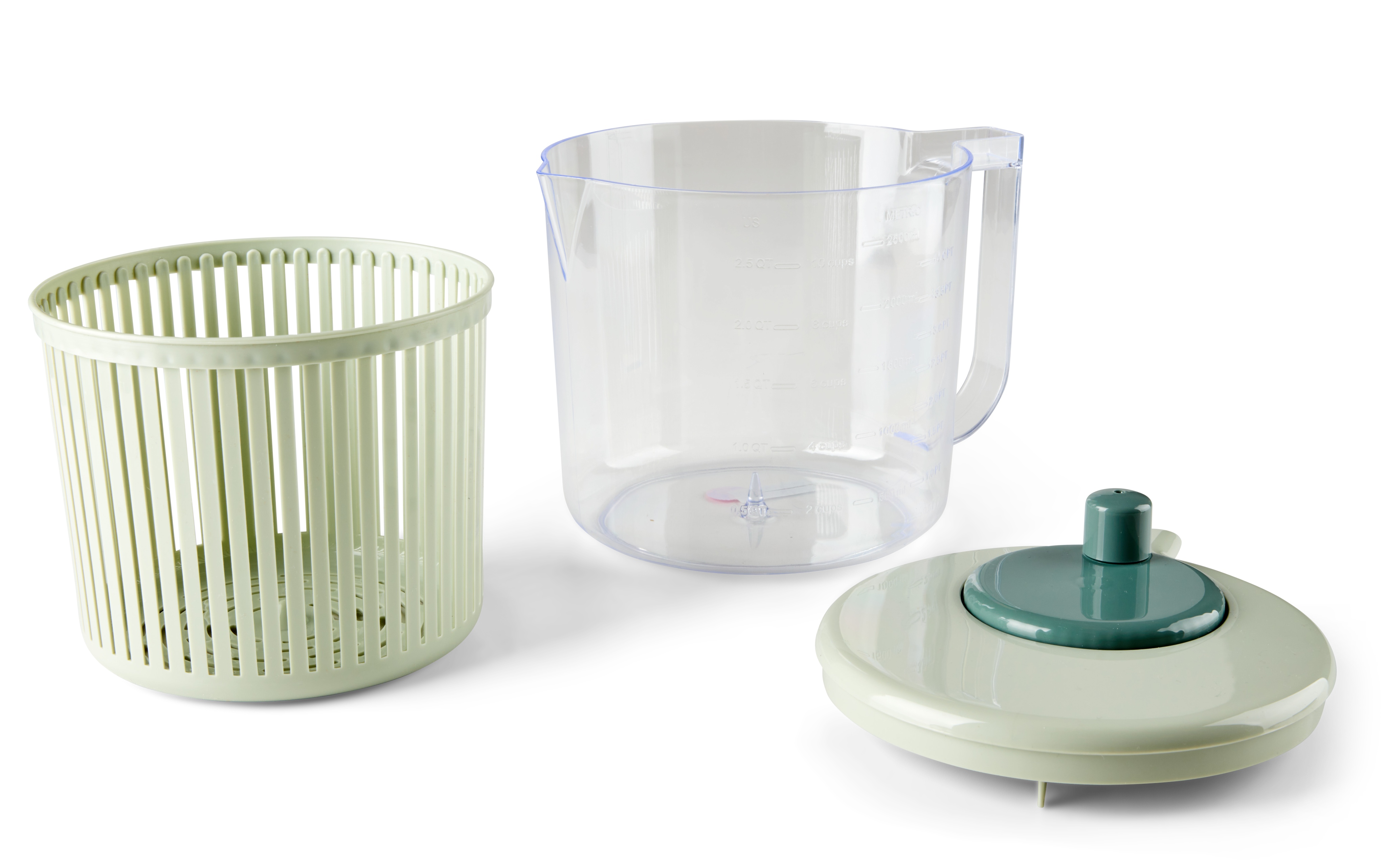 CUISINO Mini slazwierder groen, muntH 19 x B 21,5 x D 17 cm