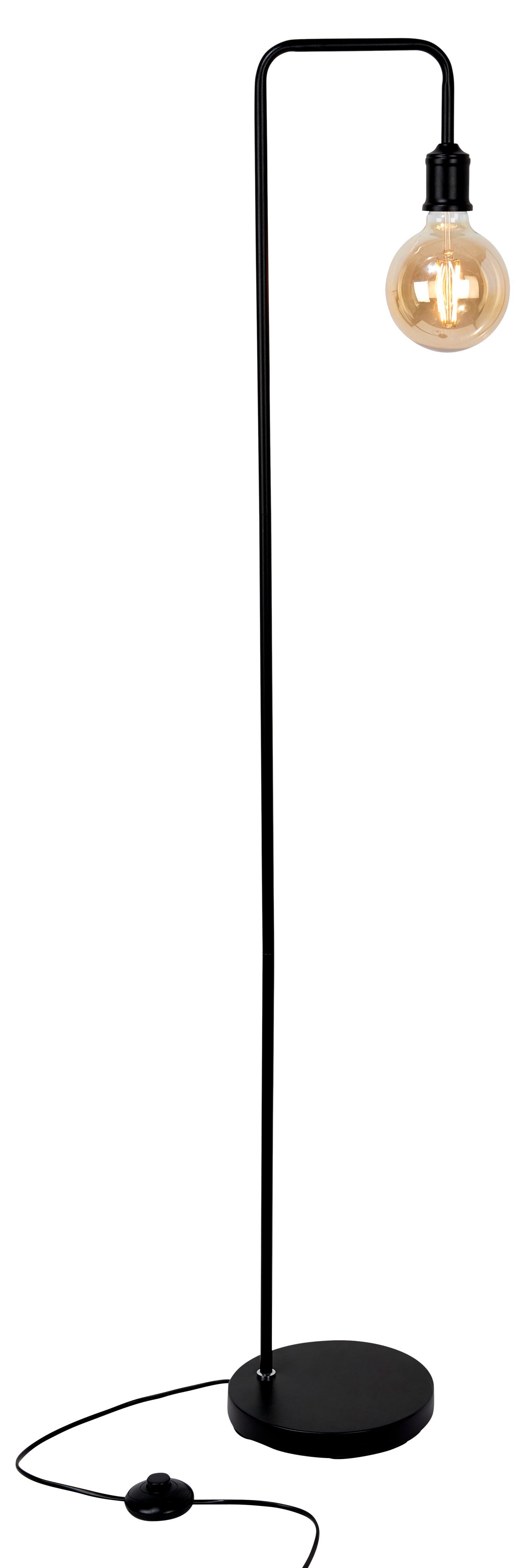 ARCHE Staanlamp zwartH 142 cm