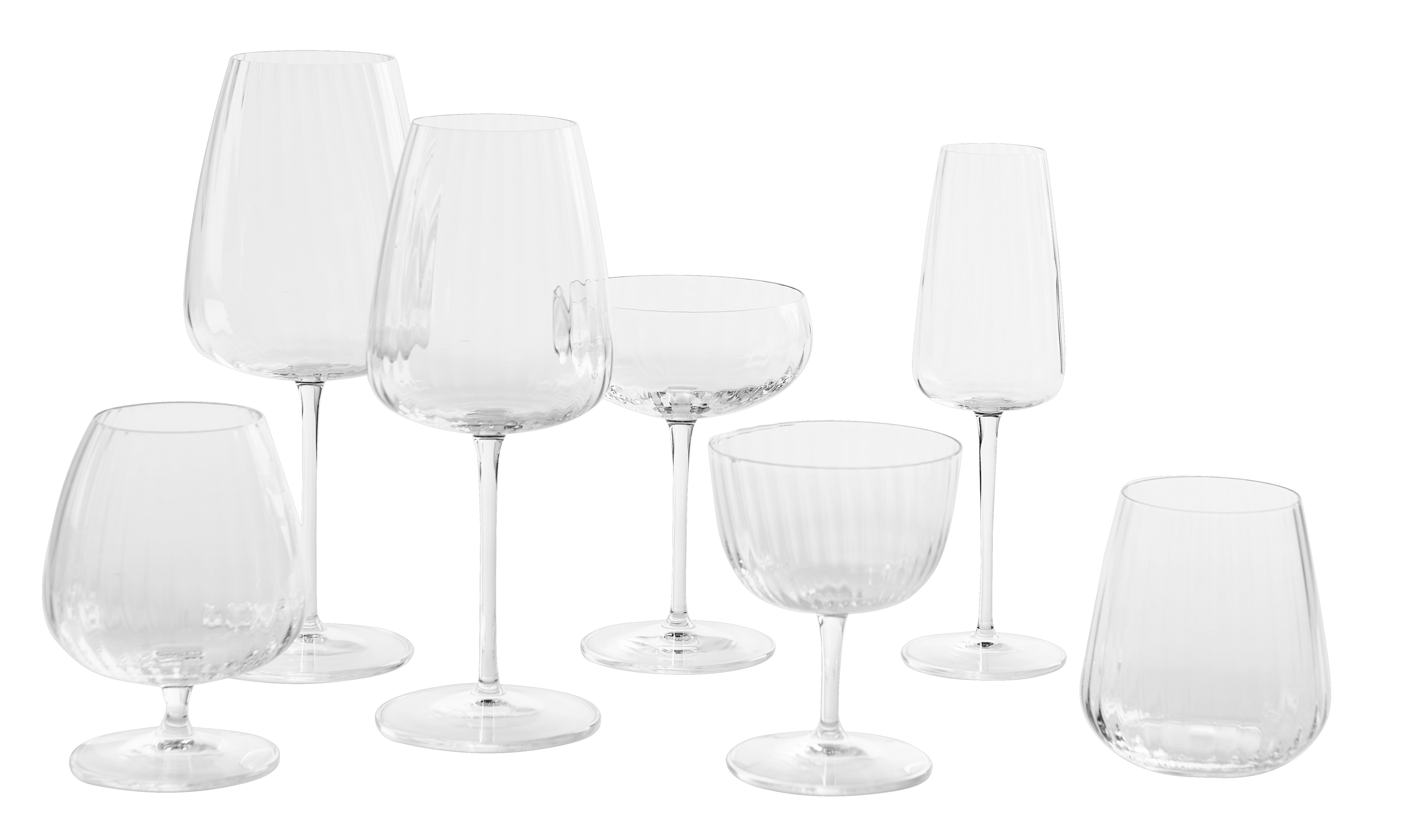 SPEAKEASIES Wijnglas 70 CL transparant - set van 6 H 23,2 cm - Ø 10,4 cm