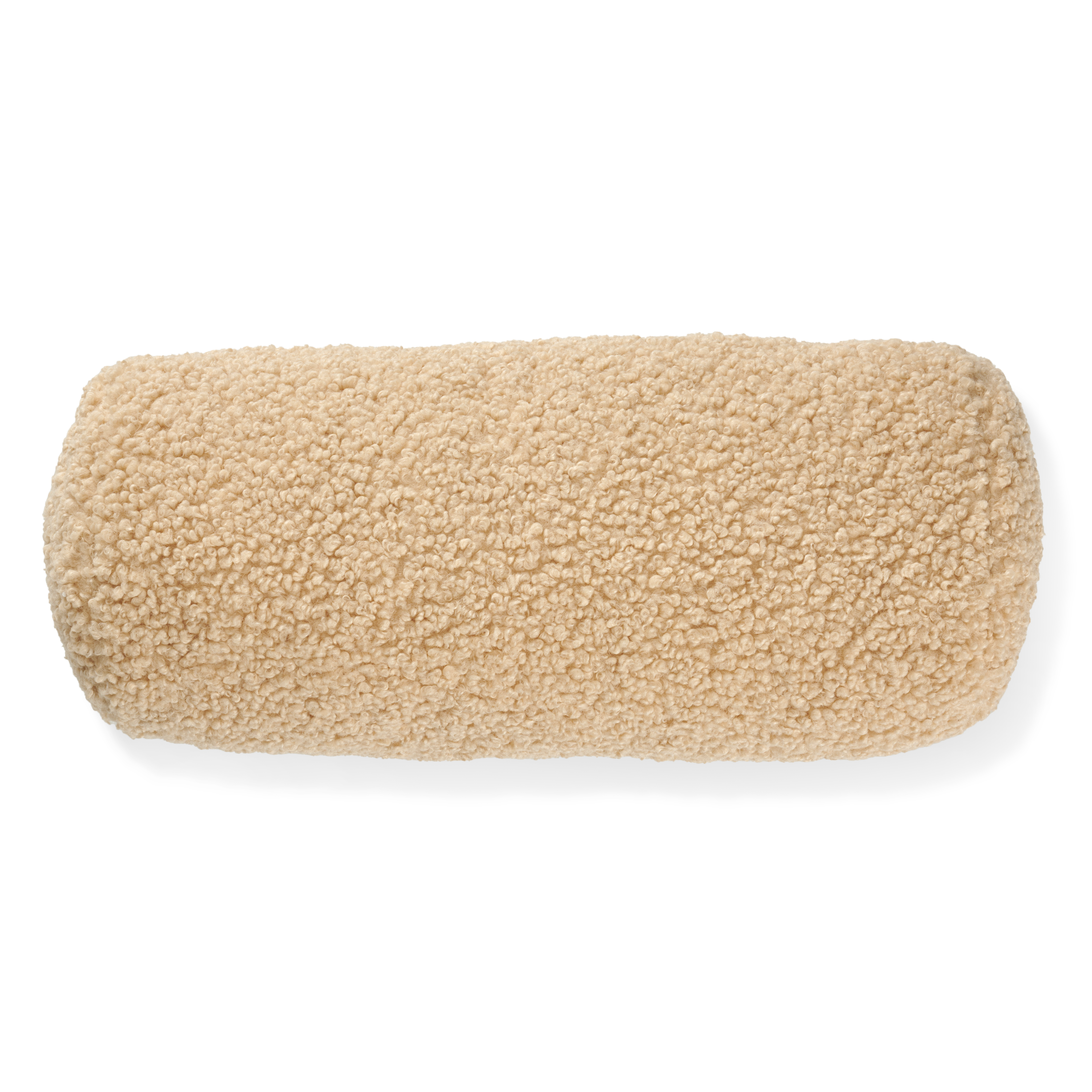 SHAUN Kussen beigeL 45 cm - Ø 18 cm
