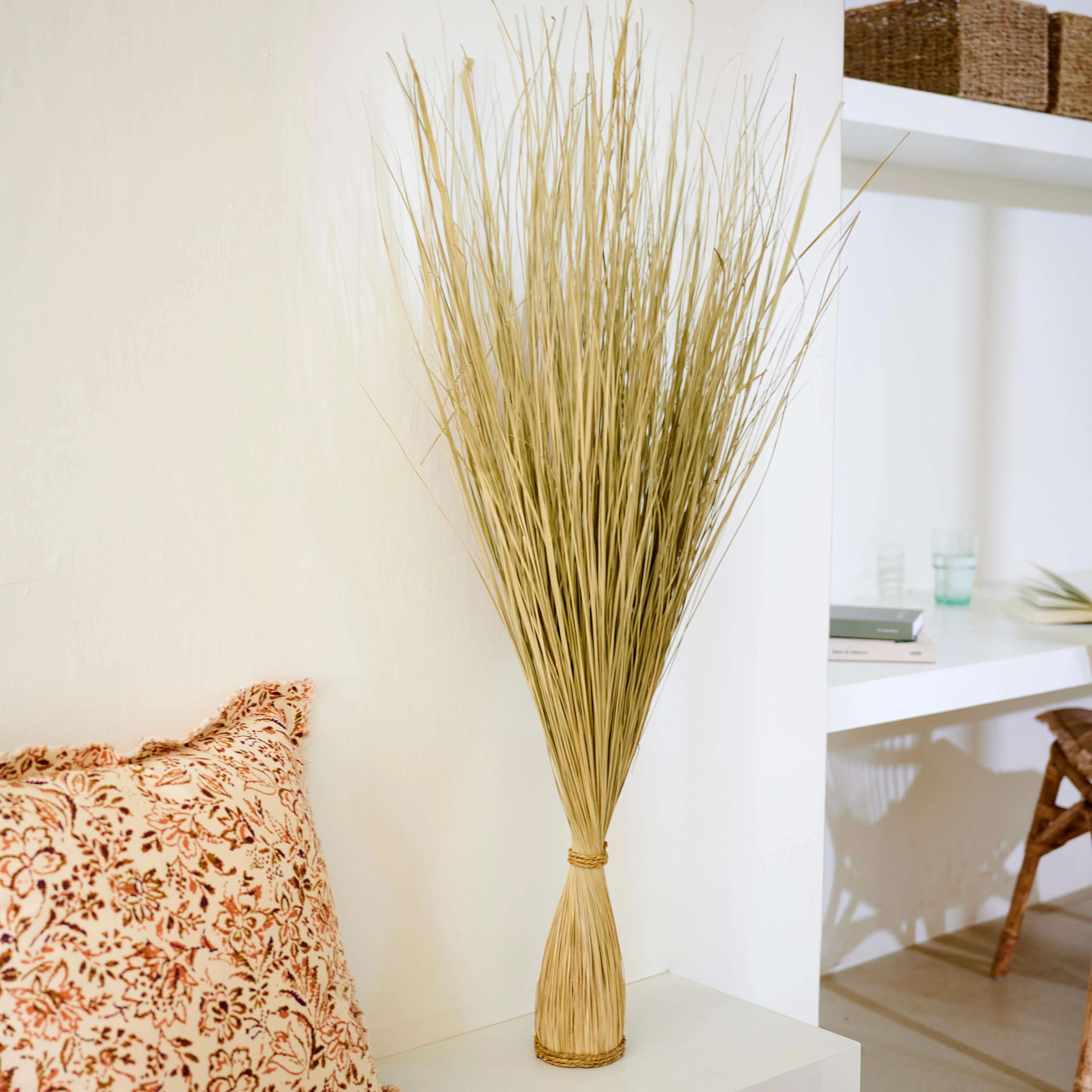 COGON Grasbundel naturelH 106 cm - Ø 10 cm