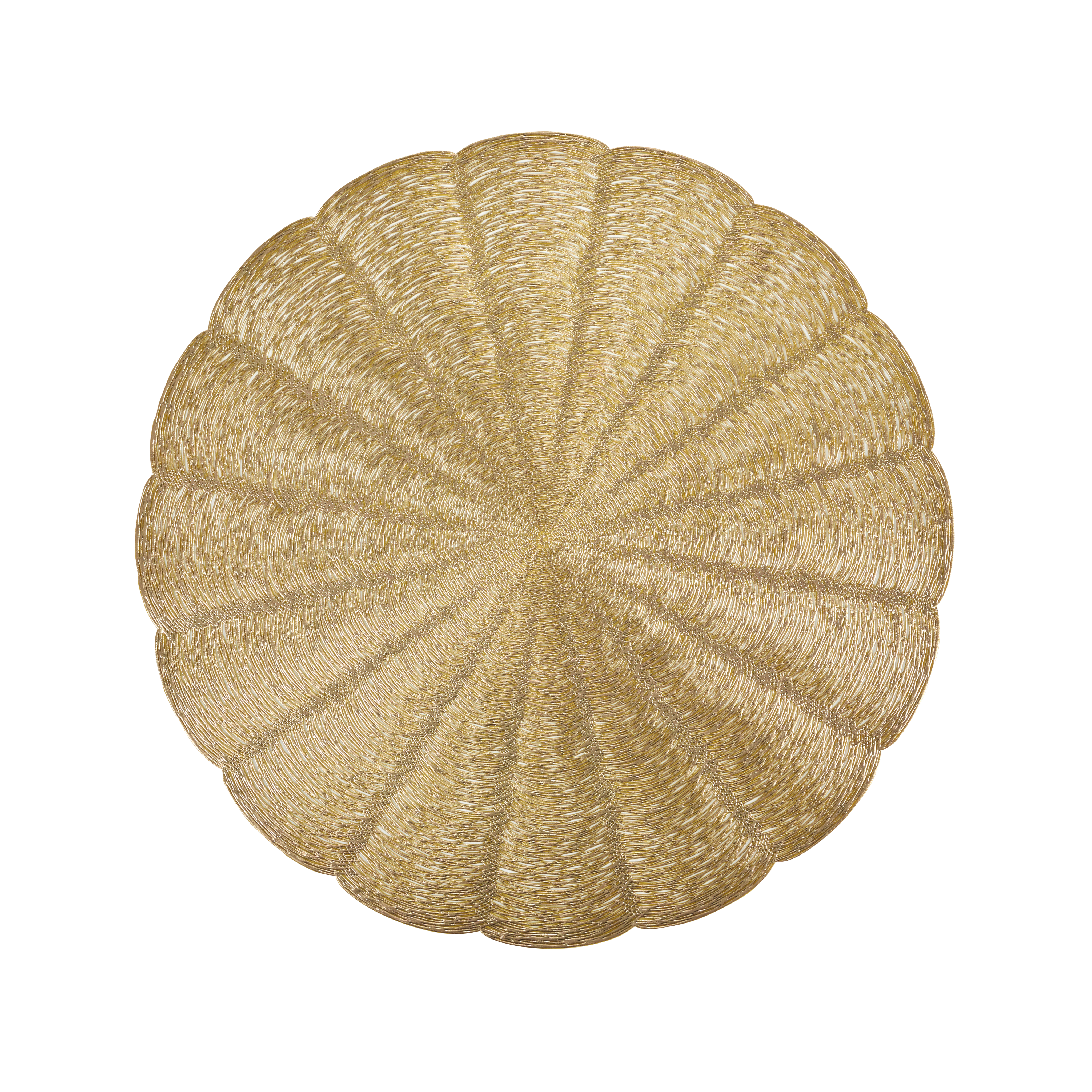 FLORA Placemat goudØ 38 cm