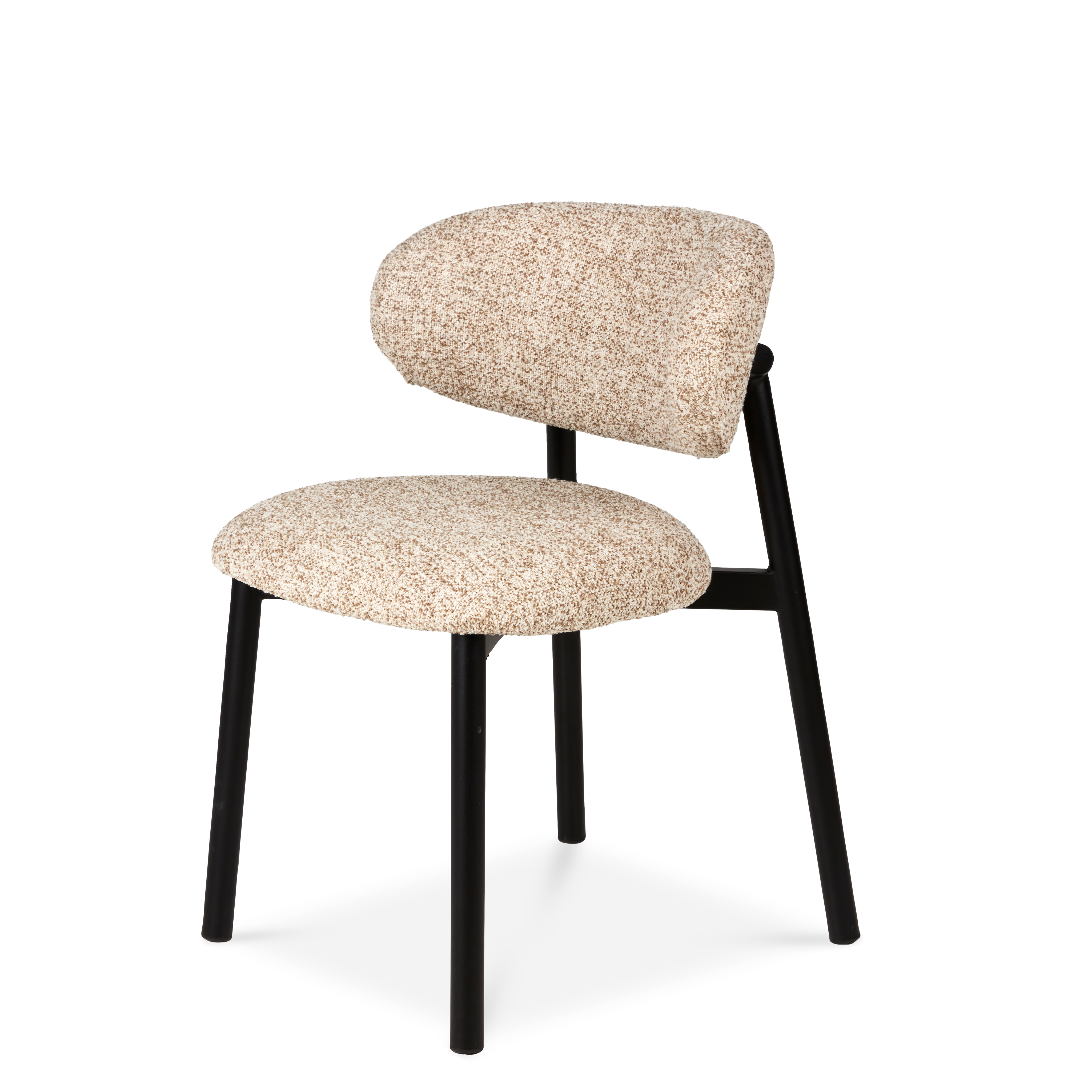 PIENZA Eetkamerstoel beigeH 74 x B 52 x D 53 cm