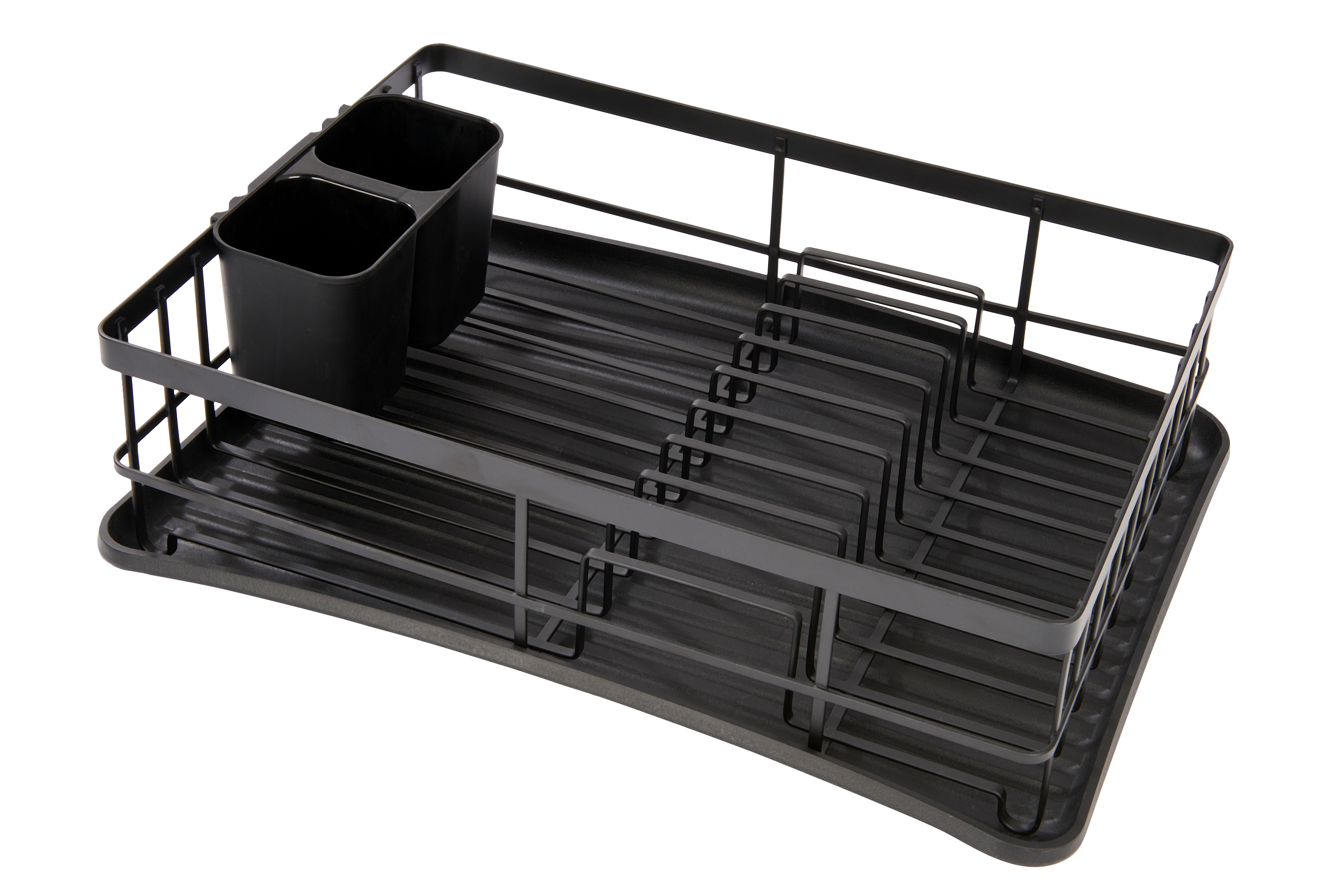 INDUSTRIA Afdruiprek zwartH 10 x B 40 x D 29 cm - CASA