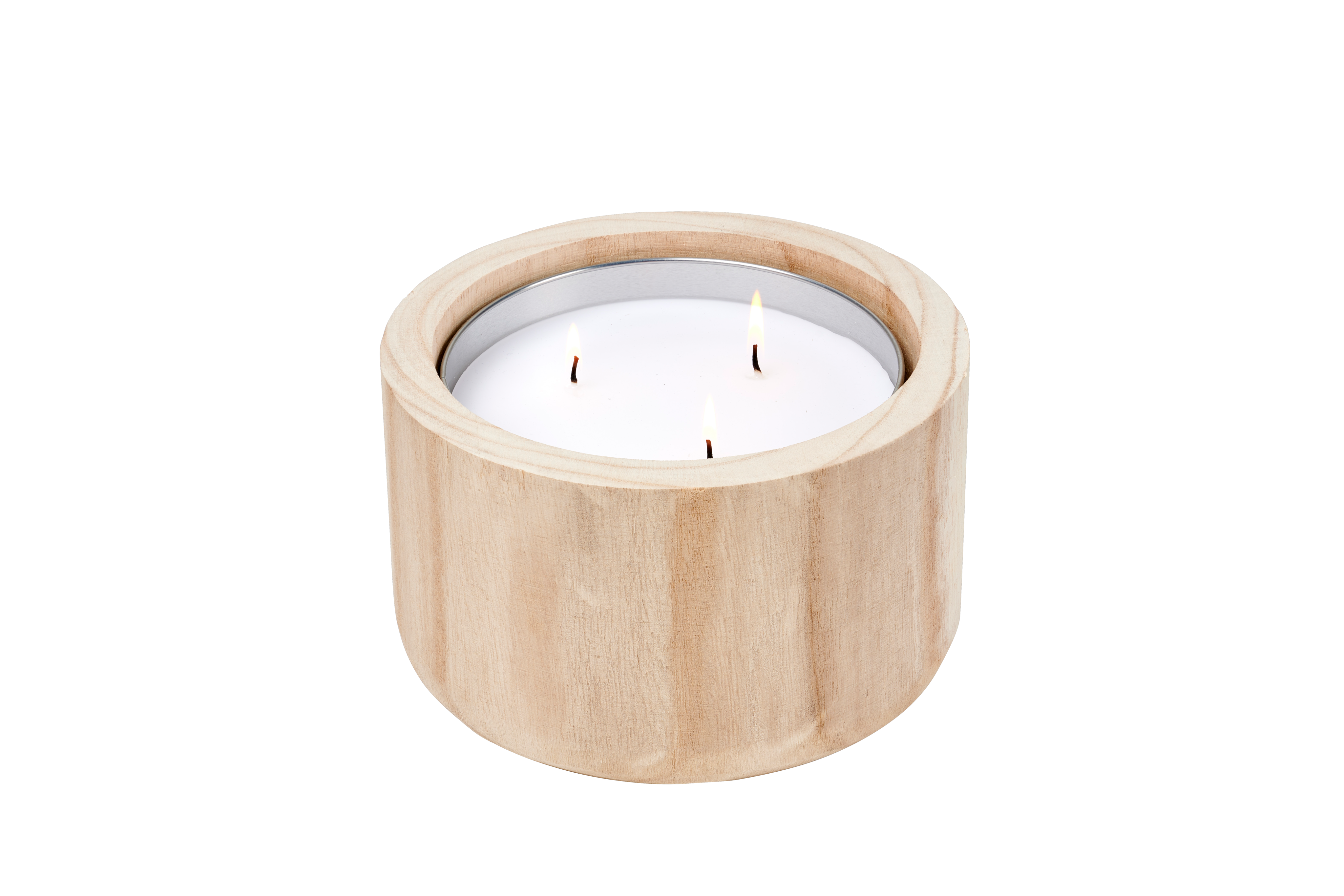 CITRONELLA WOOD Tuinkaars witH 12 cm - Ø 19 cm - CASA