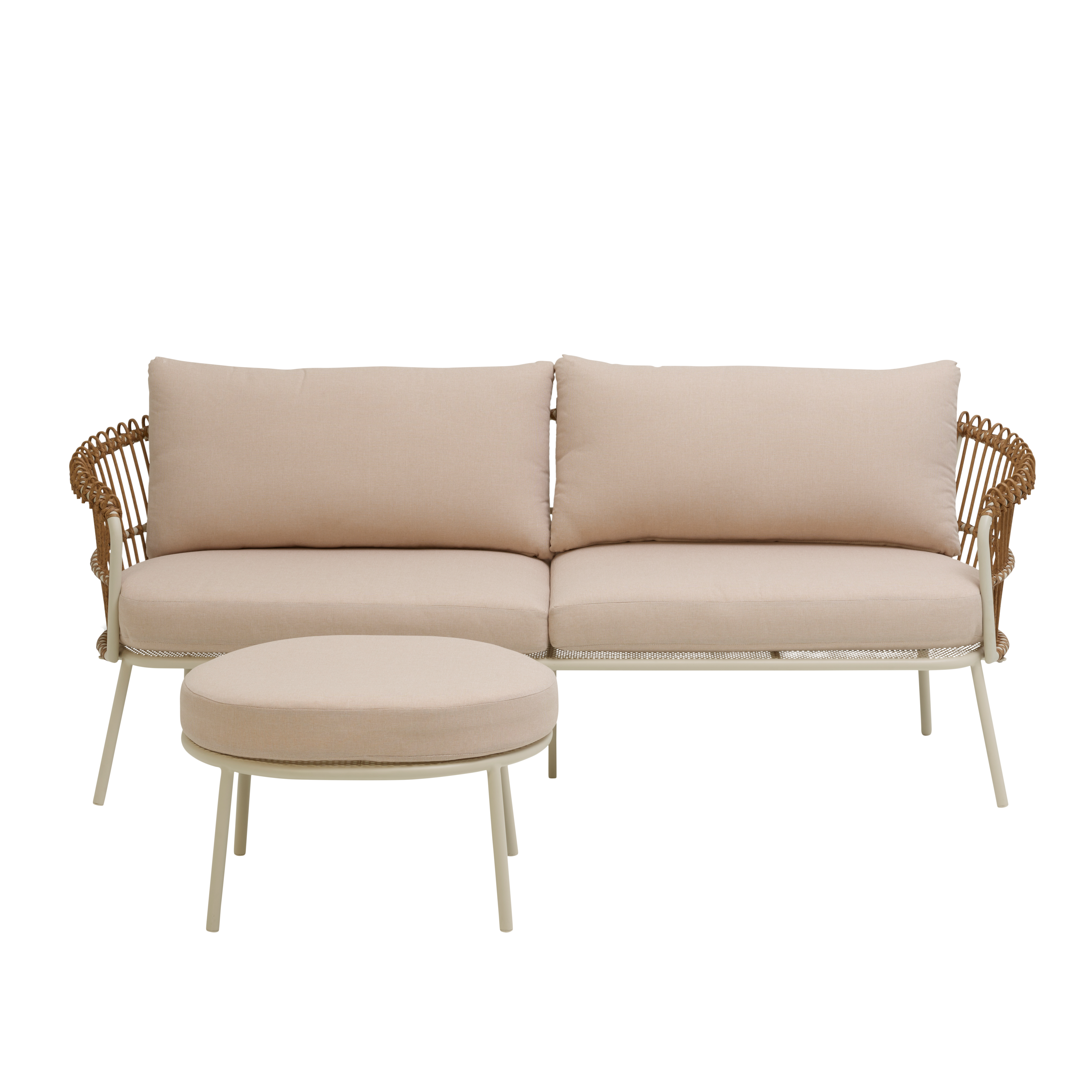 LARGOW Lounge set zand