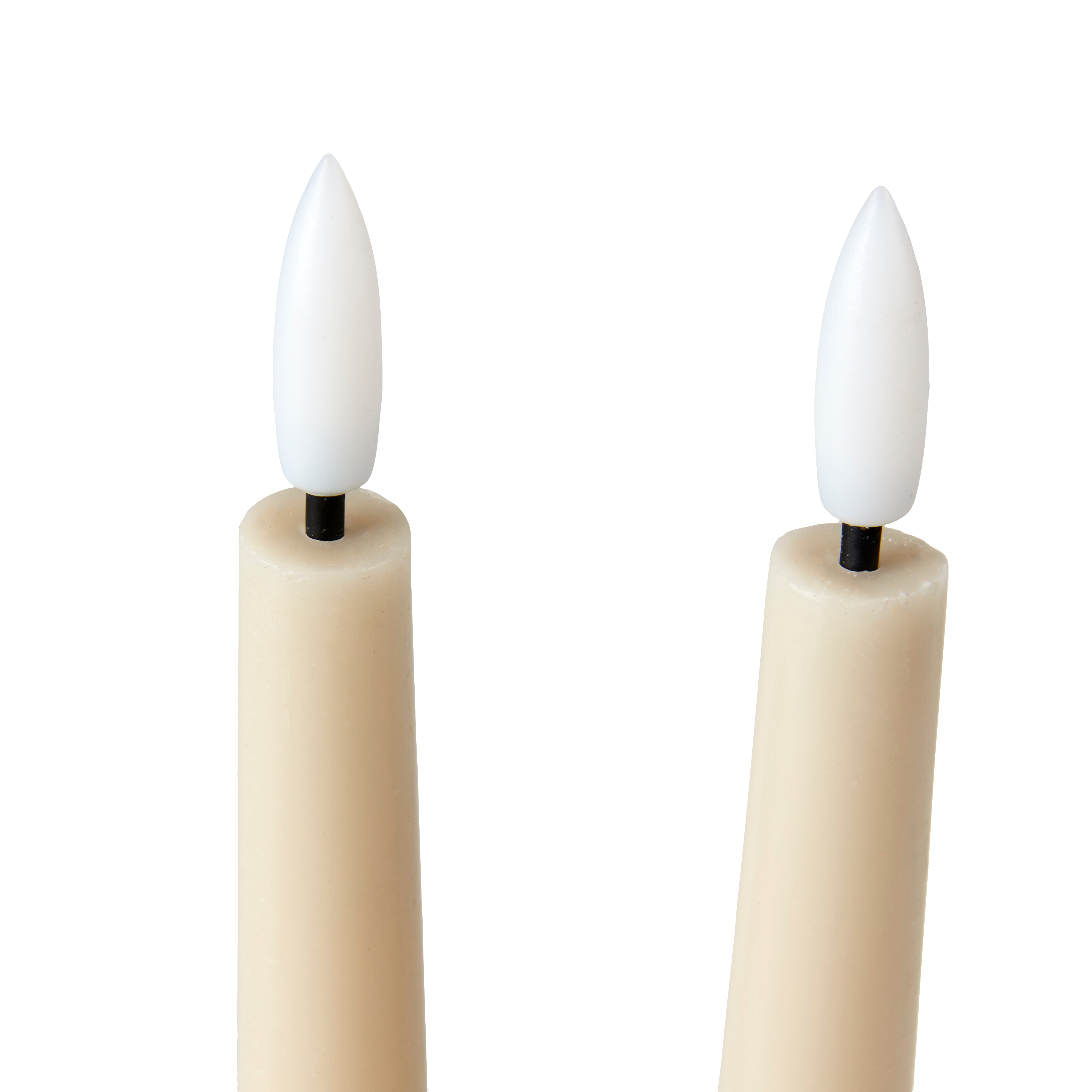 LED Led dinerkaars crèmeH 29 cm - Ø 1,9 cm
