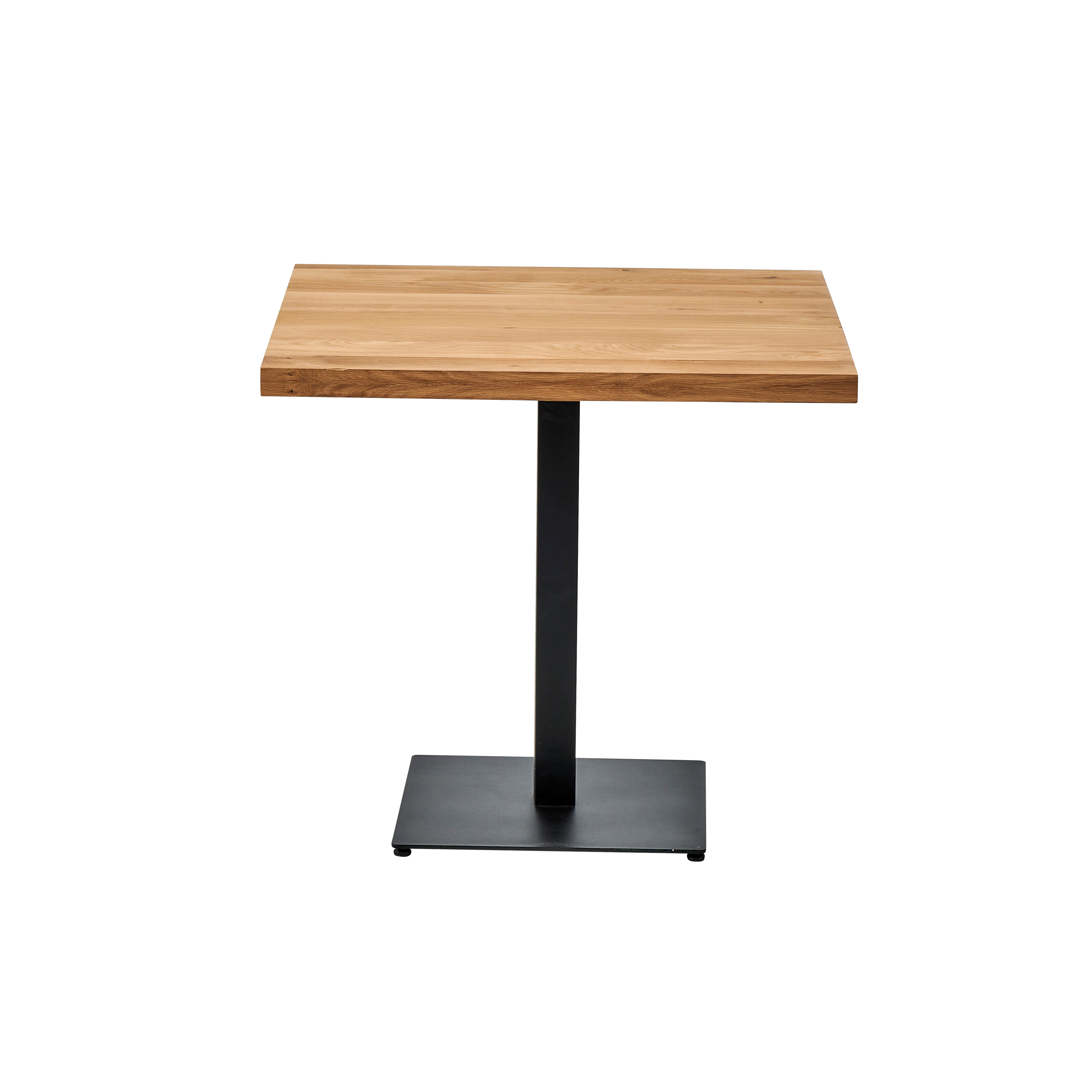 OAK Eettafel naturelH 74,5 x B 80 x L 80 cm